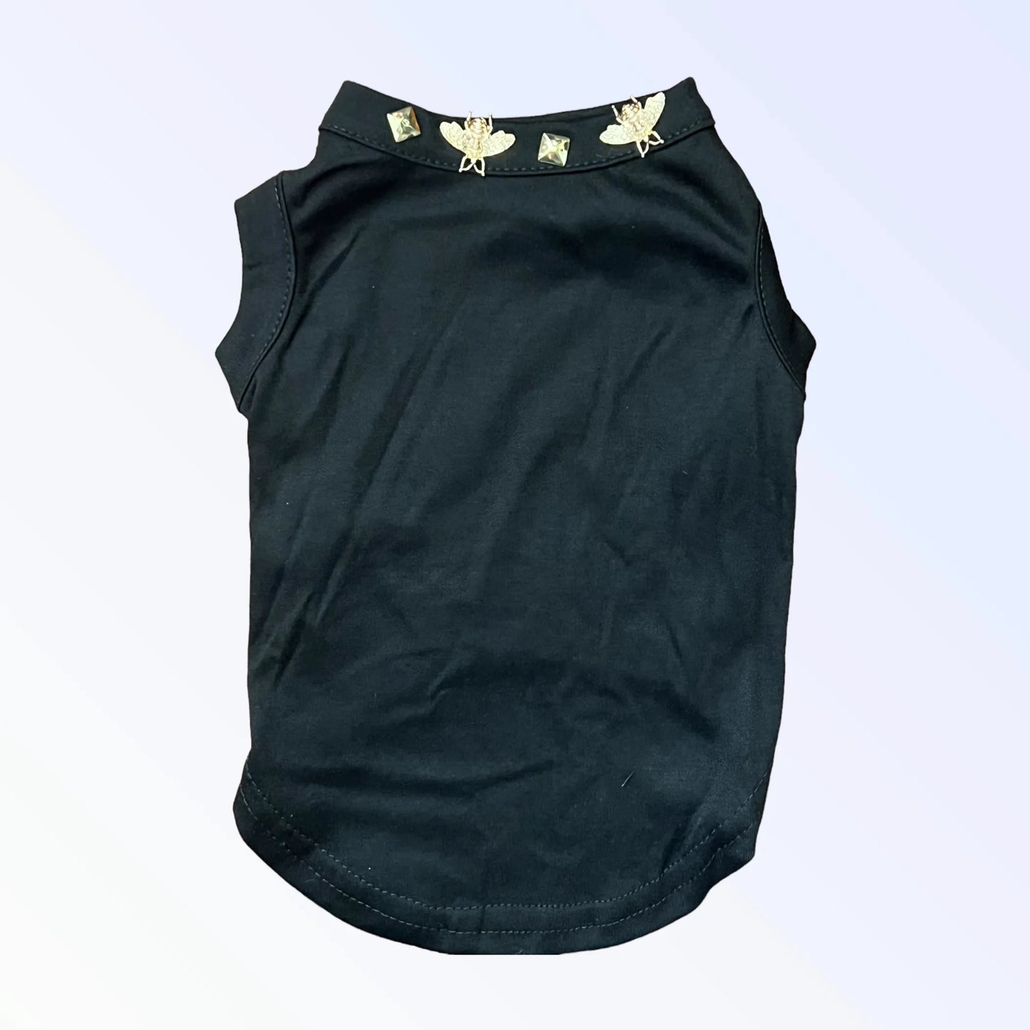 Studded Bee Dog Tee - Stylish Pet Apparel