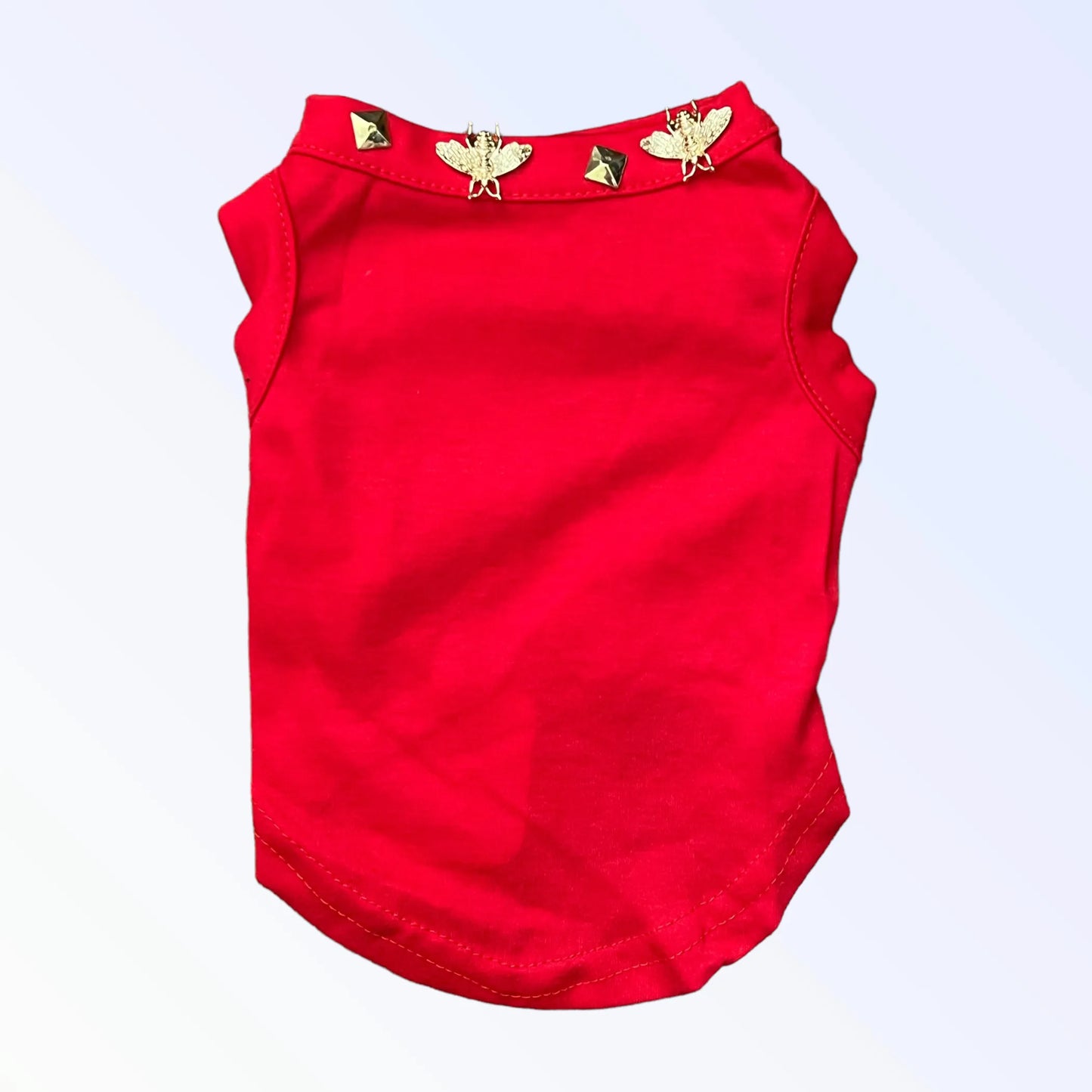 Studded Bee Dog Tee - Stylish Pet Apparel
