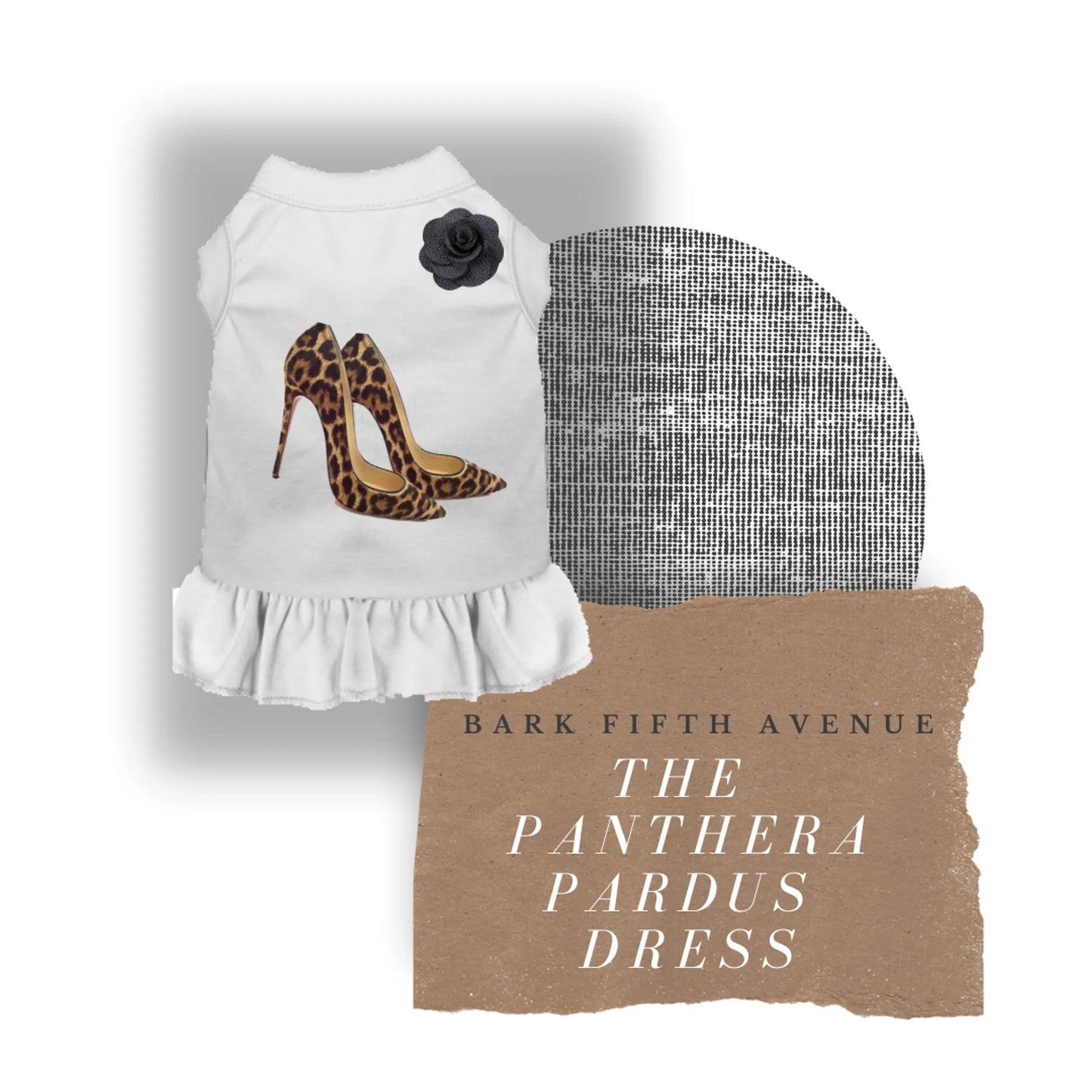 Panthera Pardus Wild Side Dog Dress