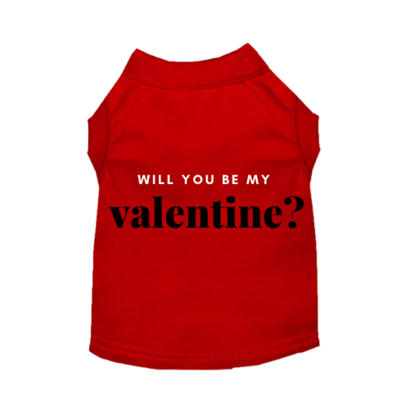 Valentine's Dog Tee - Adorable and Comfortable Pet Apparel