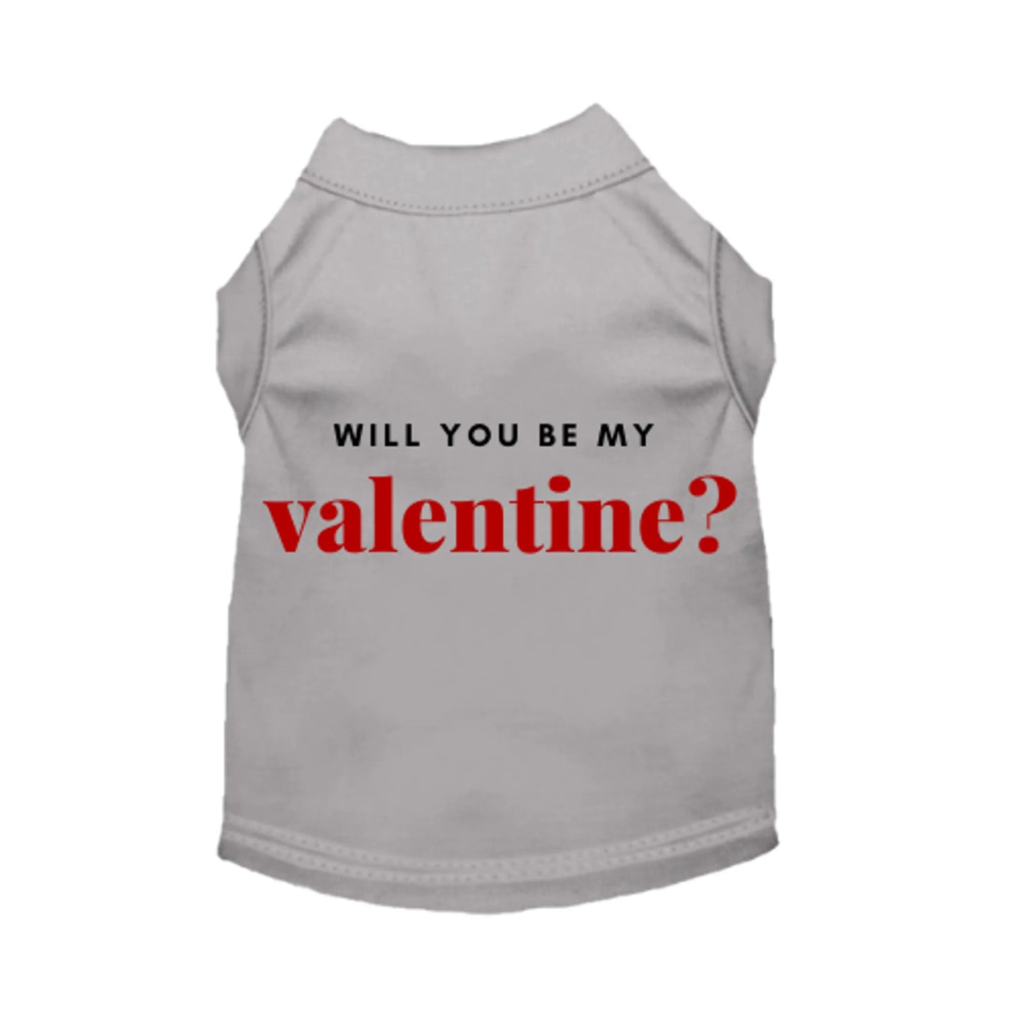 Valentine's Dog Tee - Adorable and Comfortable Pet Apparel
