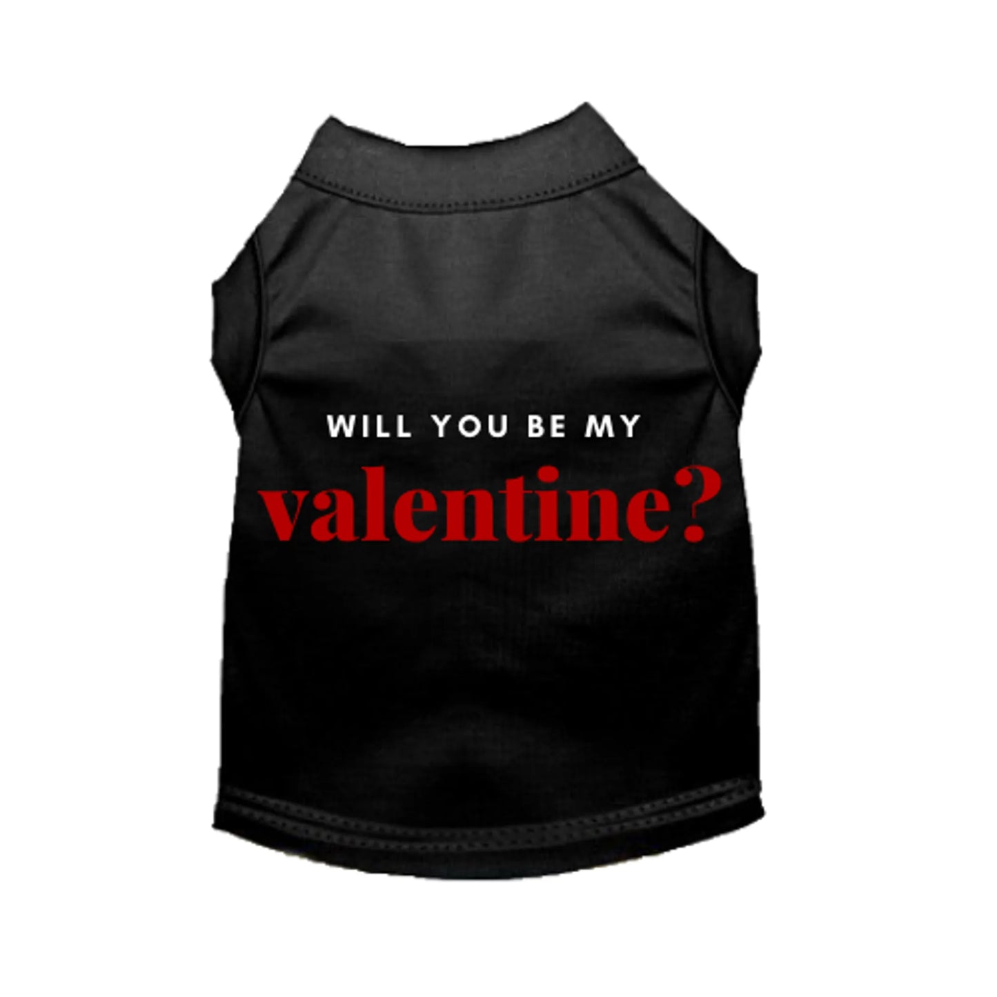 Valentine's Dog Tee - Adorable and Comfortable Pet Apparel