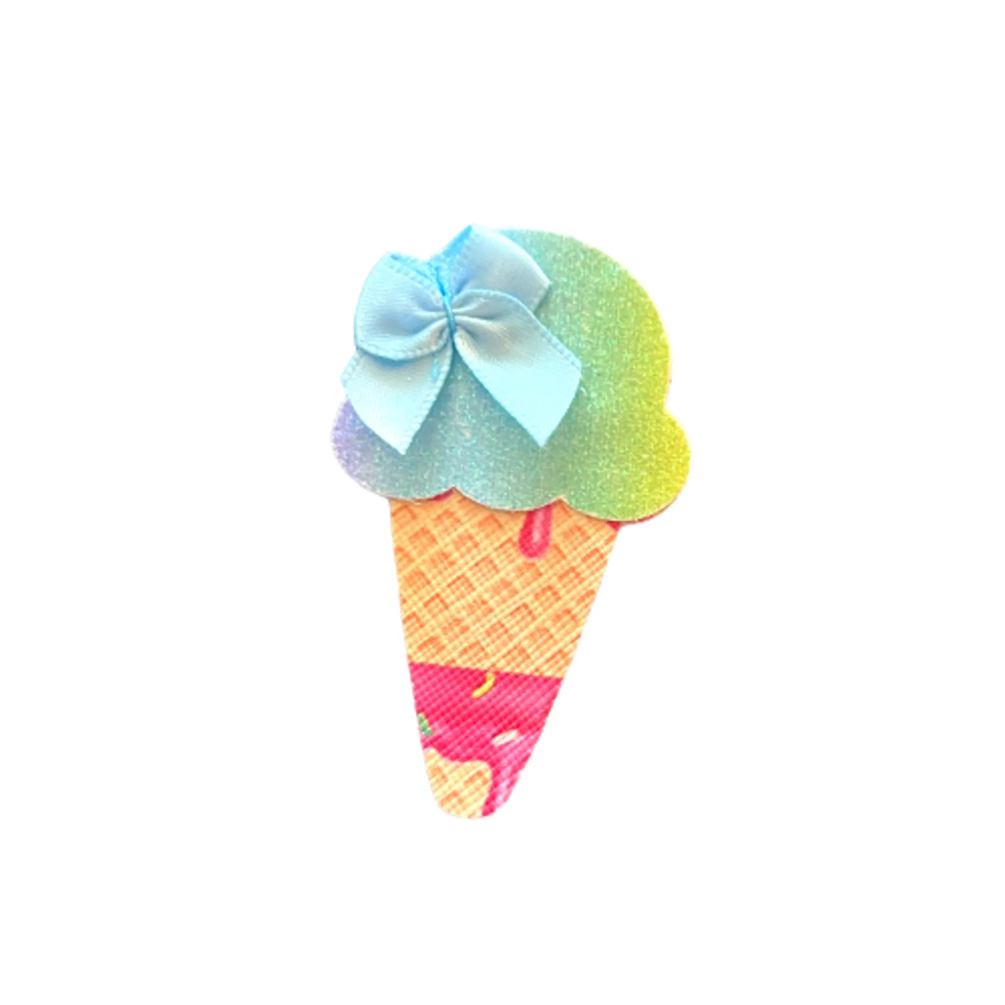 Ice Cream Drip Cone Dog Hair Clip - Cute and Fun Pet Accessory