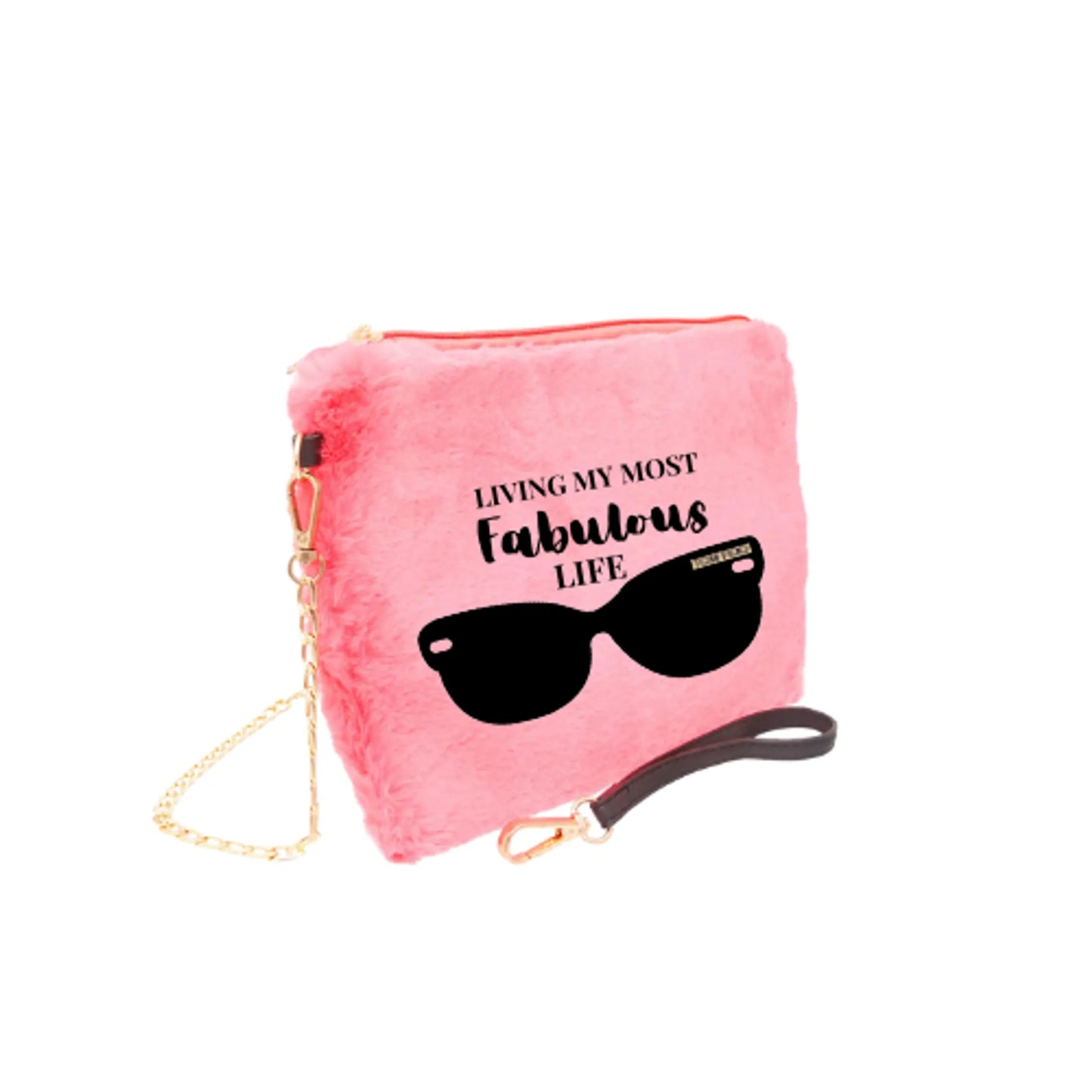 Furry Beach Pouch Dog Treat Bag - Chic Pet Accessory