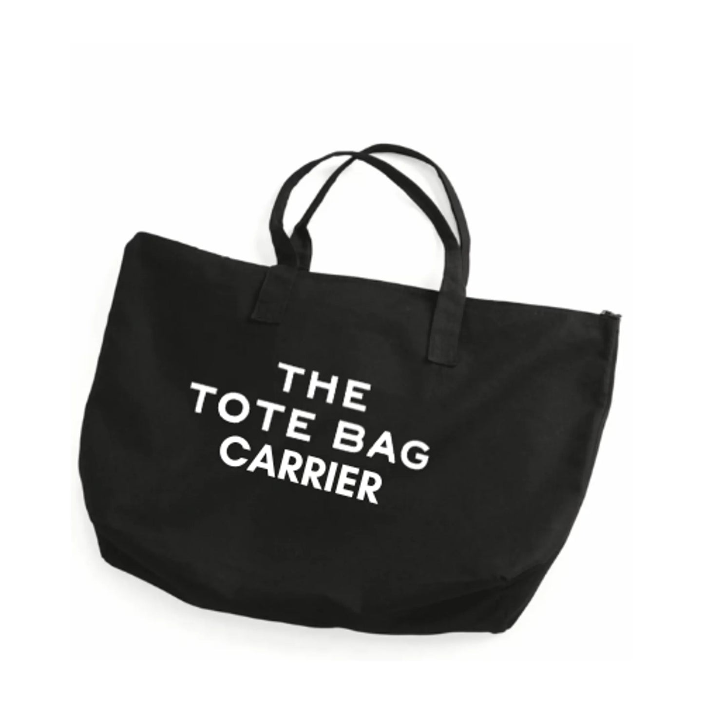 The Tote Bag - 100% Cotton Canvas Tote with Zipper Top Closure