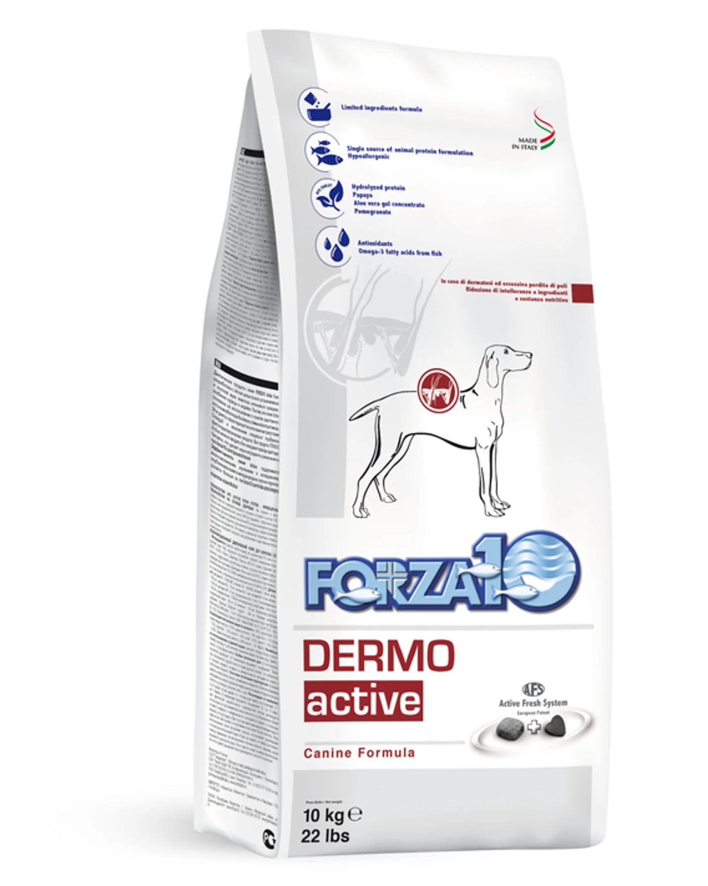 Forza10 Active Dermo Dry Dog Food - Skin and Coat Health Formula