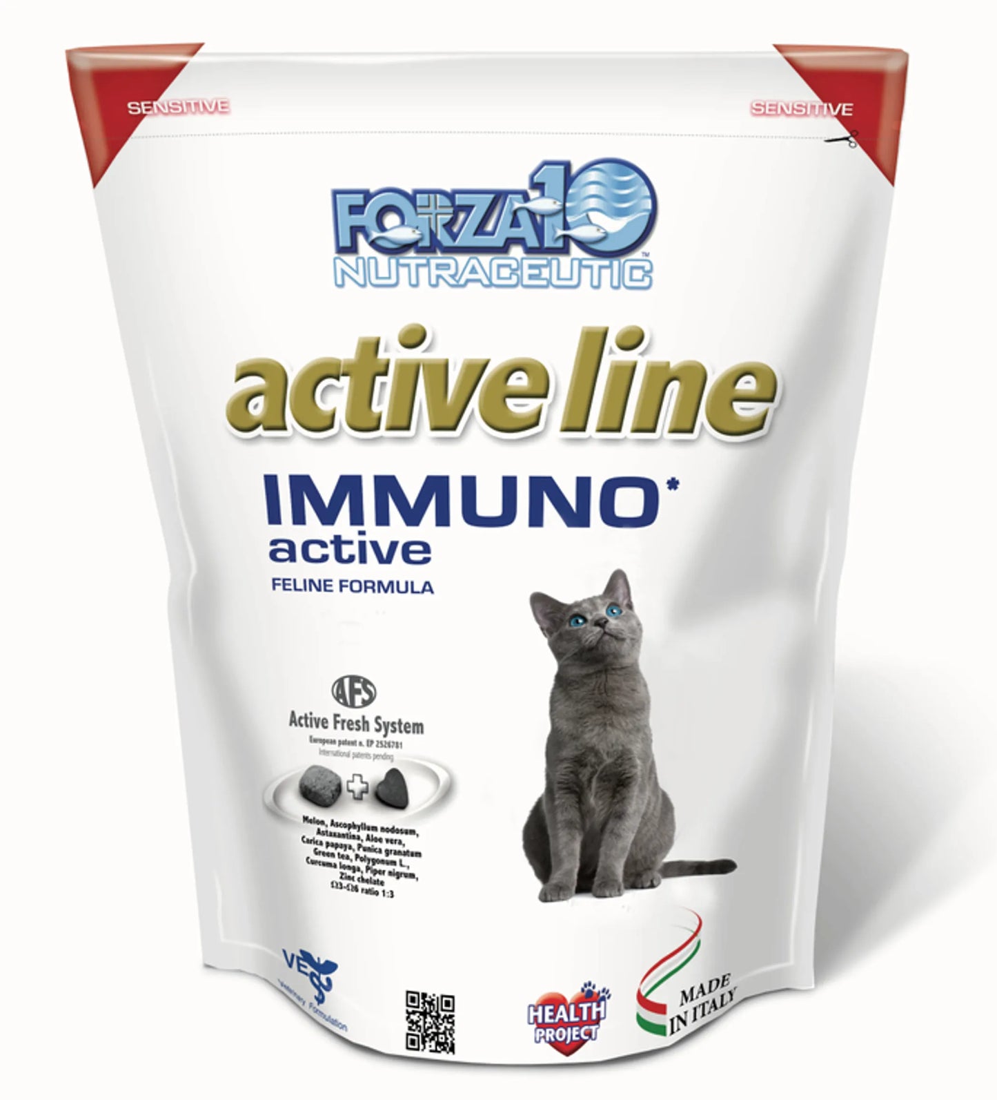 Forza10 Active Immuno Support Diet Dry Cat Food - Enhances Immunity & Metabolic Health