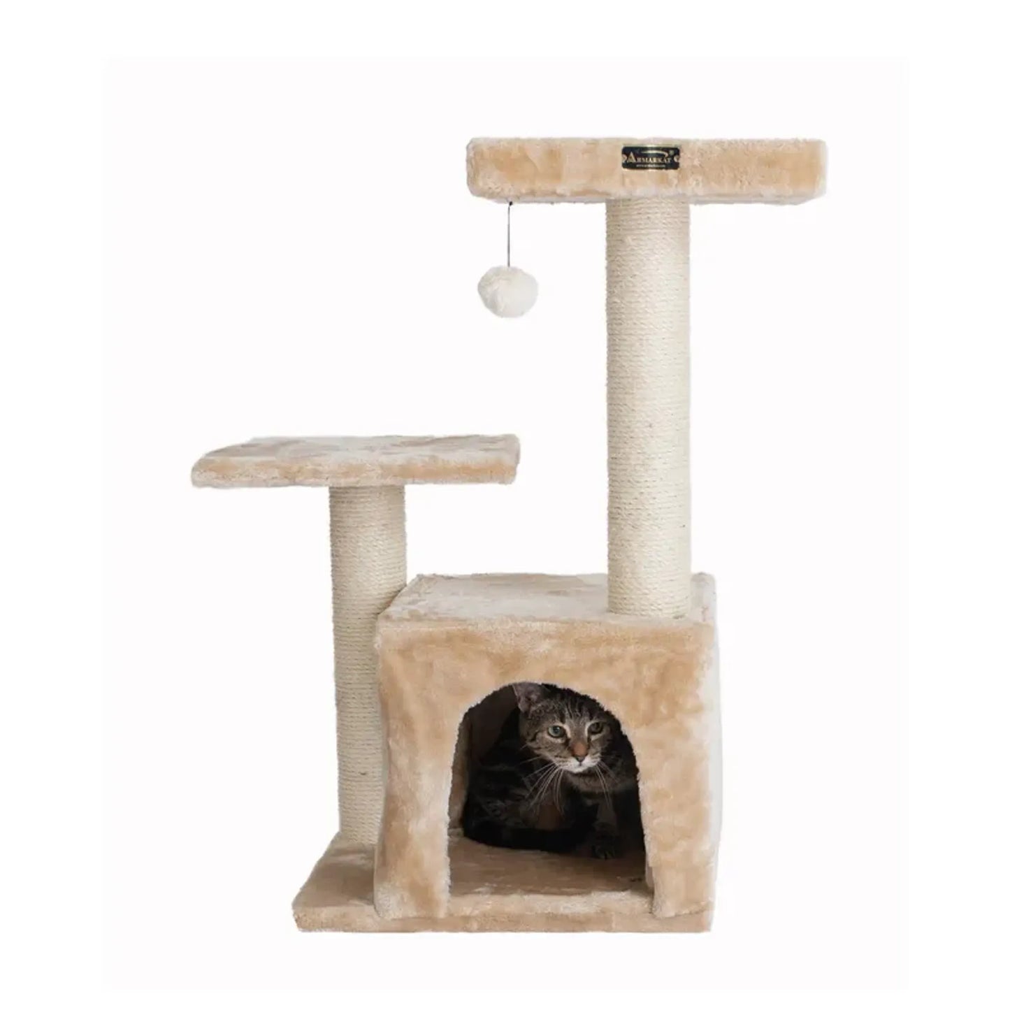 Armarkat Real Wood Classic Cat Tree - Fun and Exercise for Your Cat