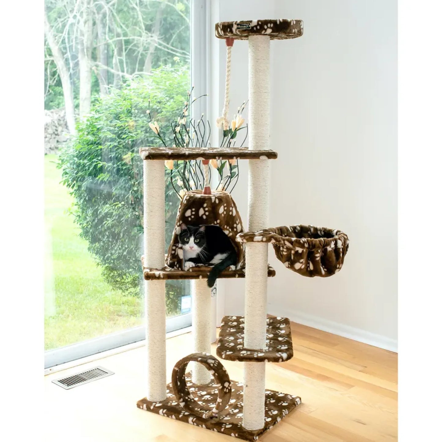 Armarkat Cat Tree Hammock Bed - Ultimate Rest & Play Station for Cats