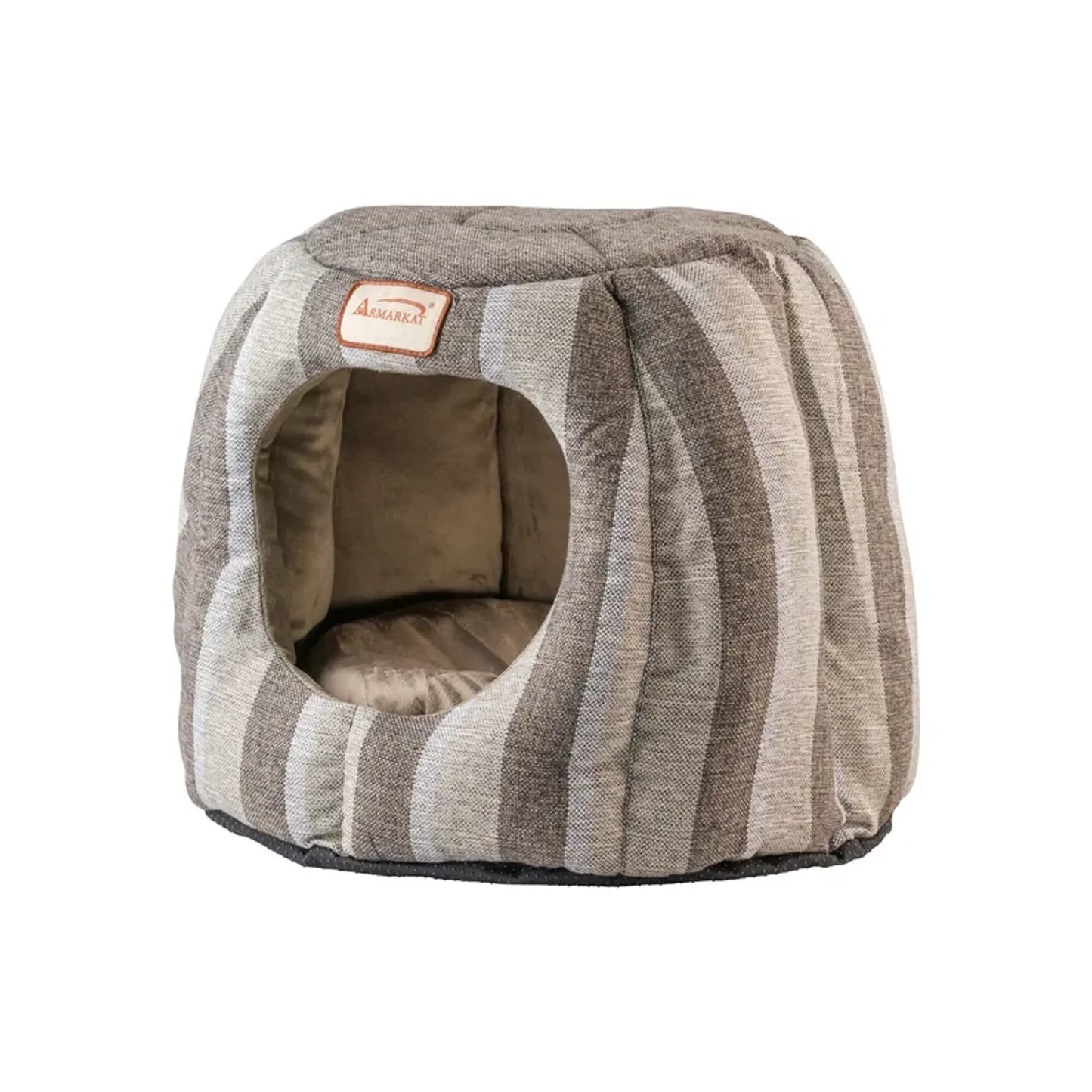 Armarkat Cat Cave Bed - Cozy and Soft Pet Bed with Anti-Slip Base