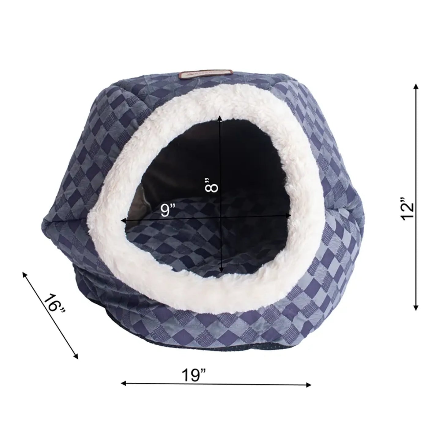Armarkat Cuddle Cave Pet Bed - Cozy Shelter for Cats & Small Dogs