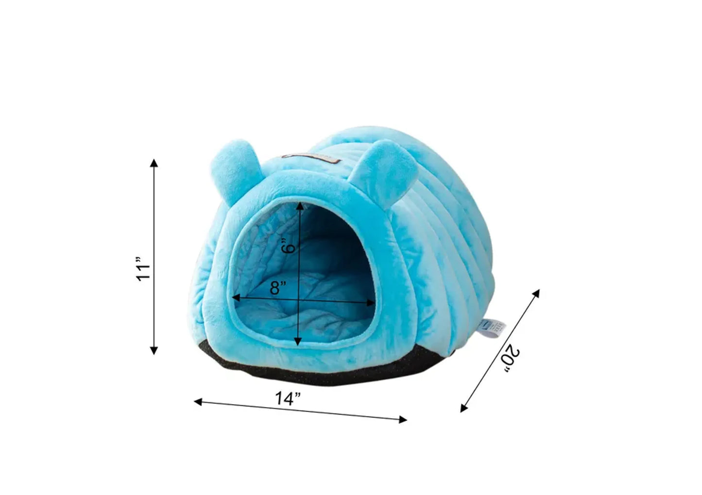 Armarkat Cat Bed - Tube Shape for Ultimate Comfort