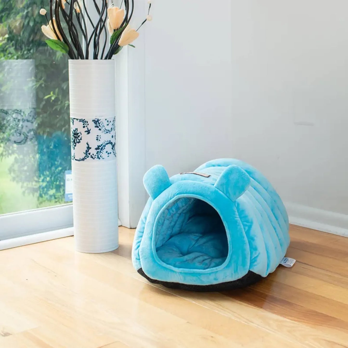 Armarkat Cat Bed - Tube Shape for Ultimate Comfort