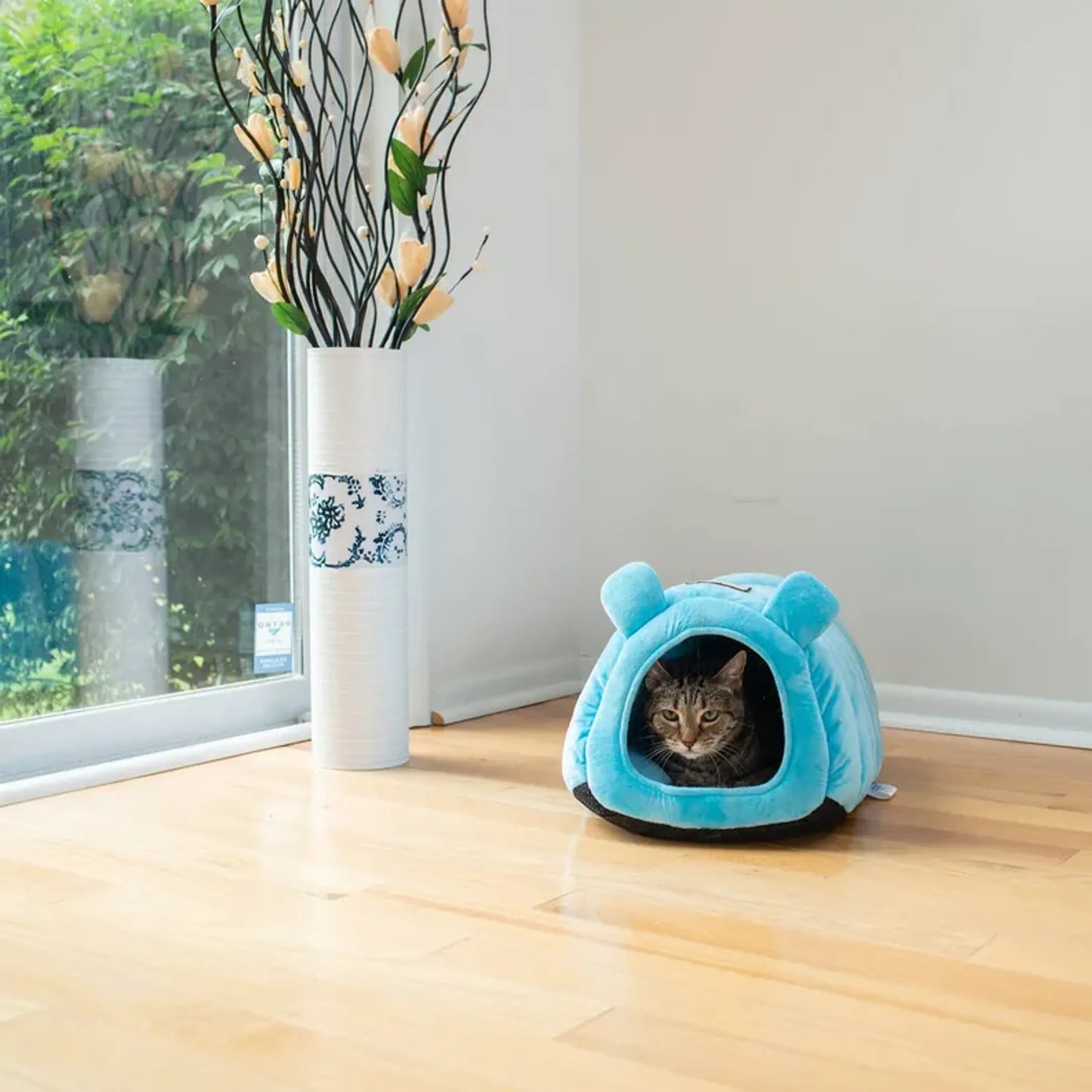 Armarkat Cat Bed - Tube Shape for Ultimate Comfort