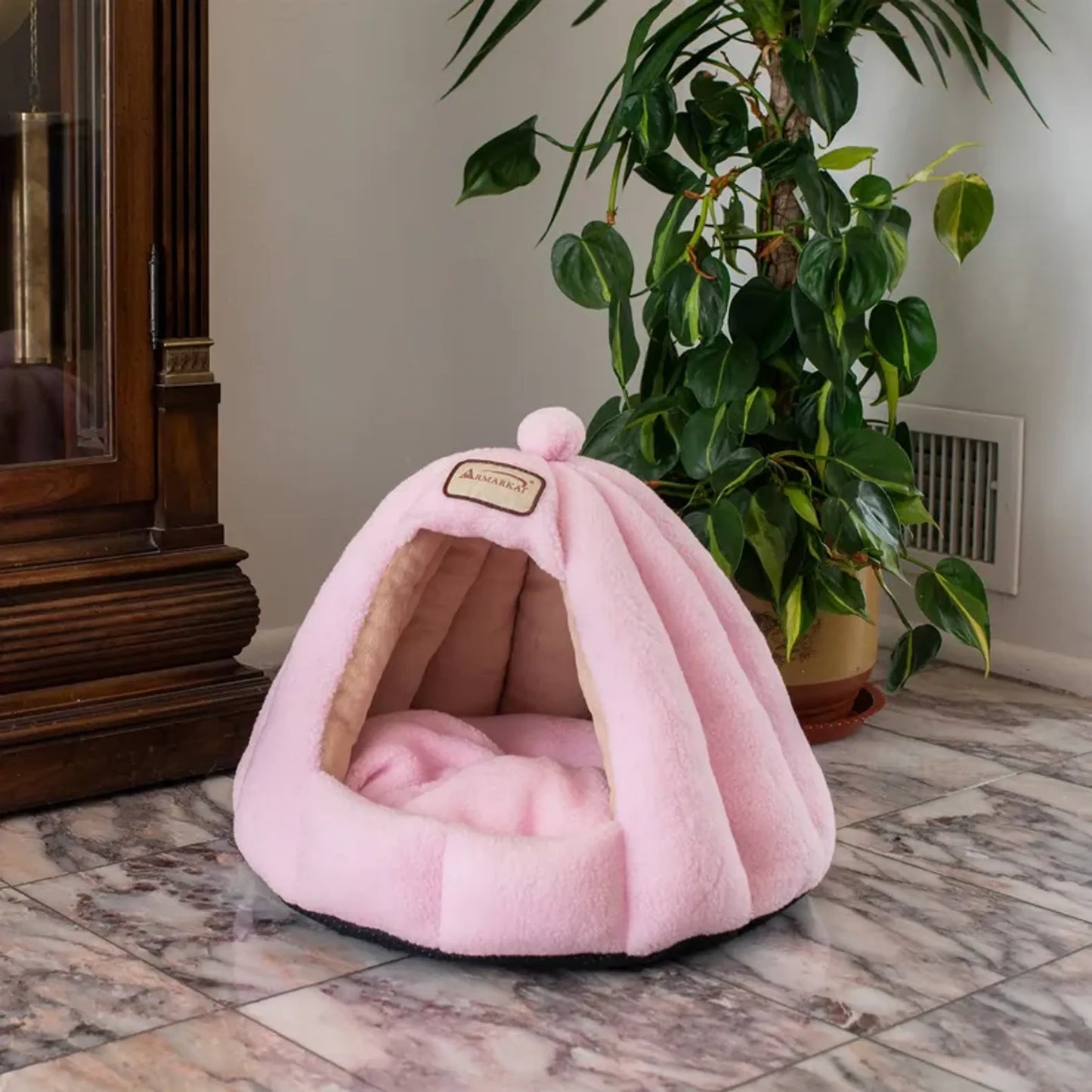 Armarkat Soft Pink Cat Bed