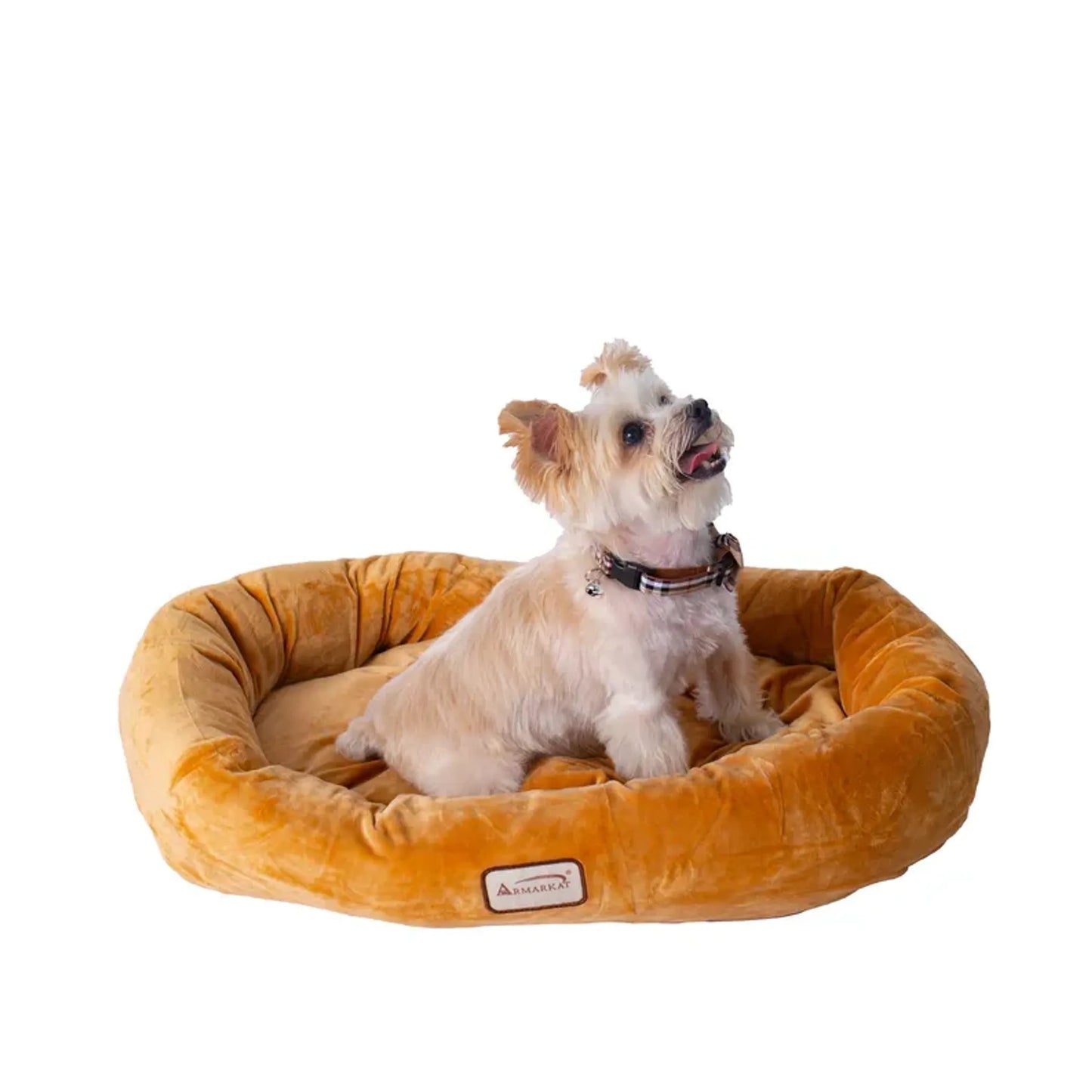 Armarkat Bolstered Pet Bed and Mat - Comfortable and Durable