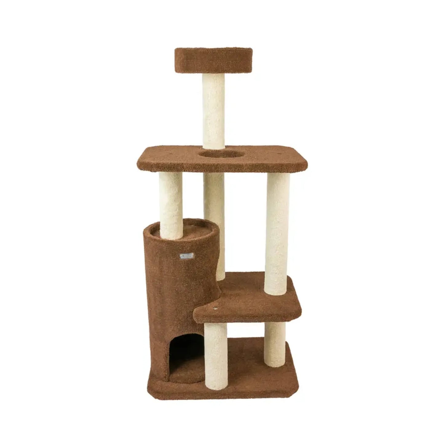 Armarkat Real Wood 3-Level Carpeted Cat Tree Condo