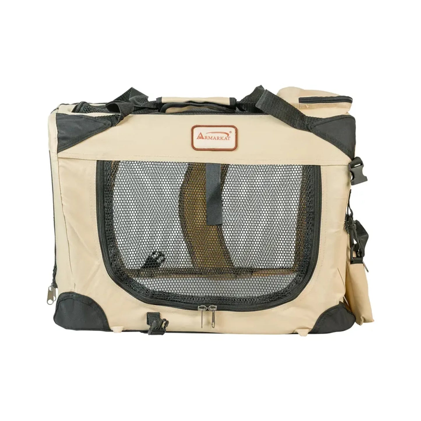 Armarkat Folding Soft Dog Crate - Foldable and Portable for Travel