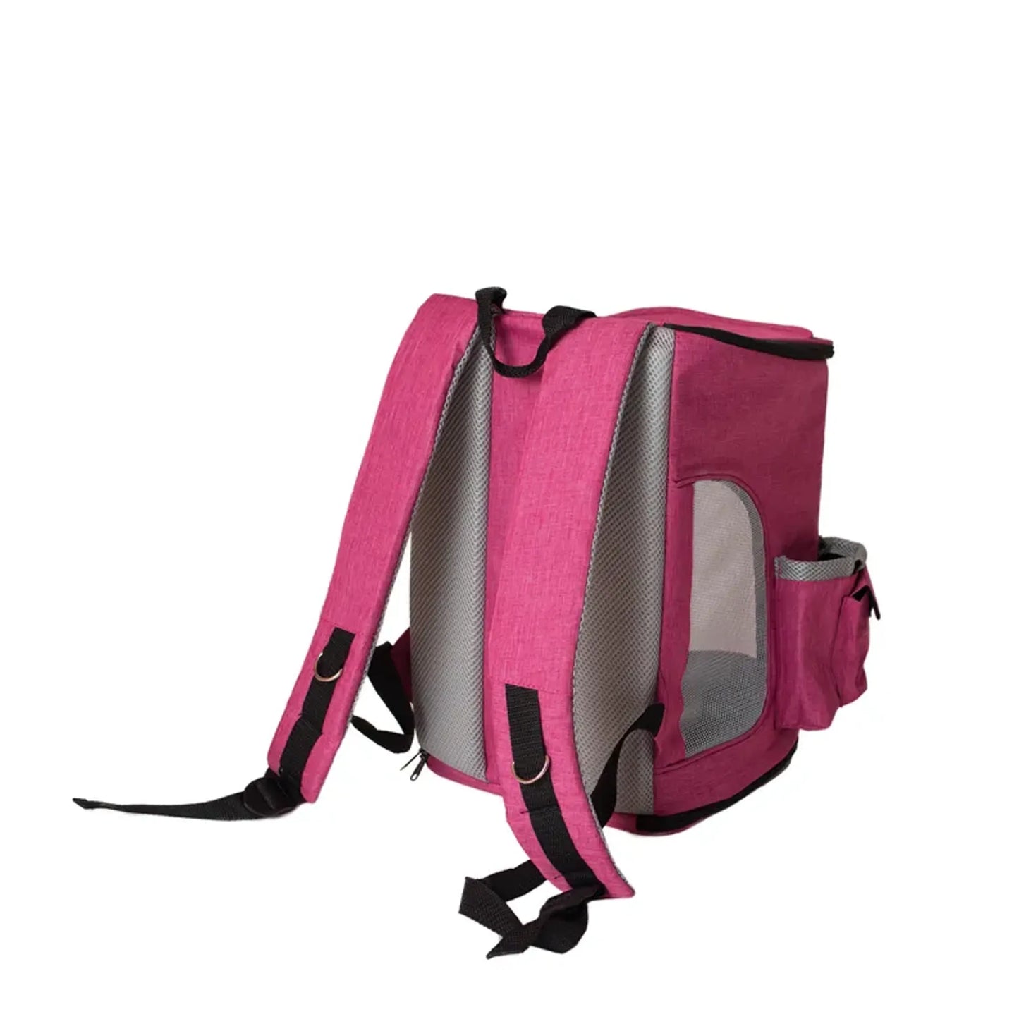 Armarkat Pawfect Pets Backpack - Durable Pet Carrier, Pink and Gray