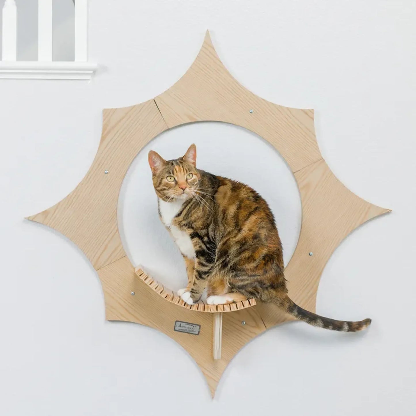 Armarkat Sun-Shaped Wall-Mounted Cat Climber Shelves