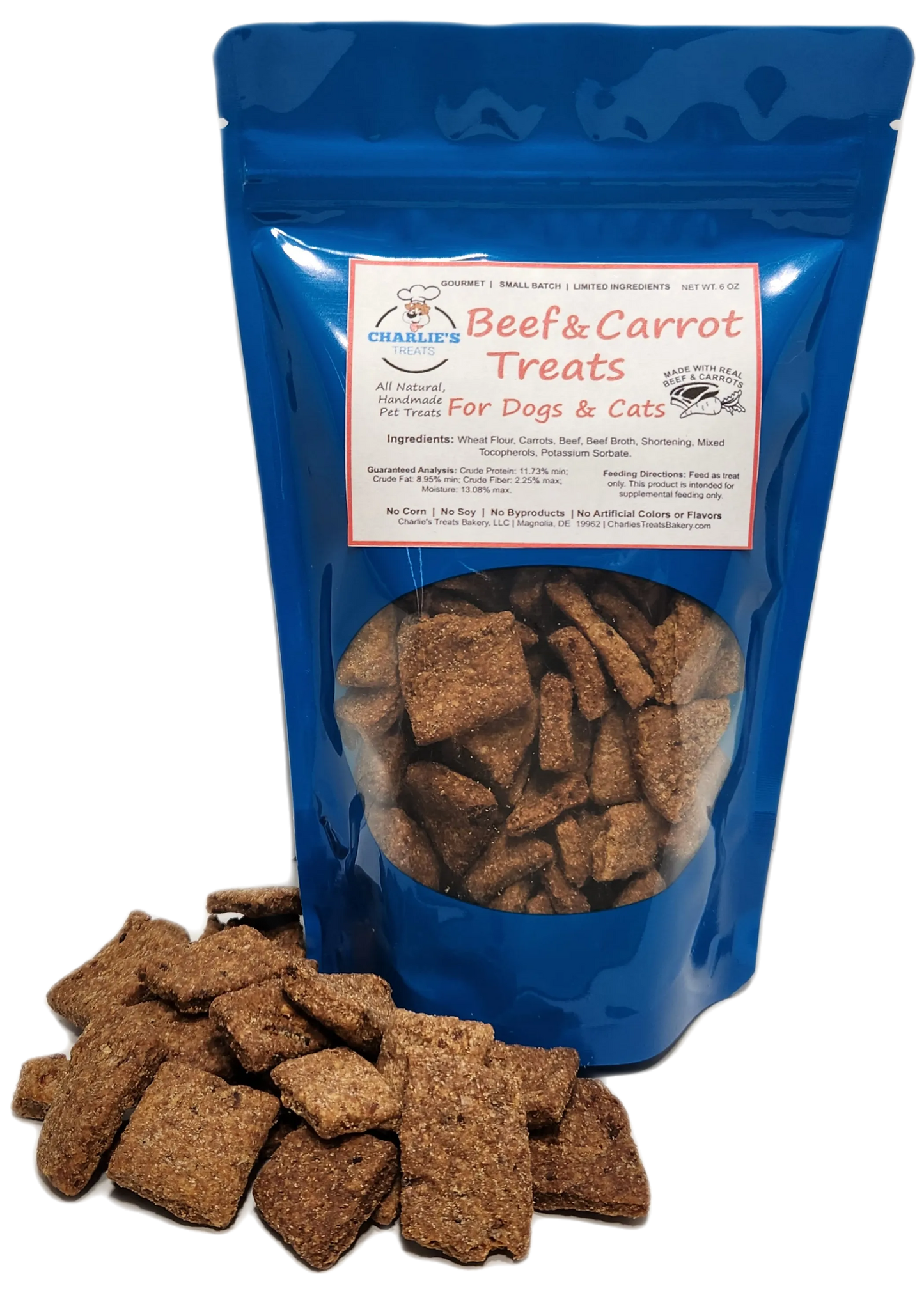 Beef & Carrot Treats - Healthy Dog Treats for Training