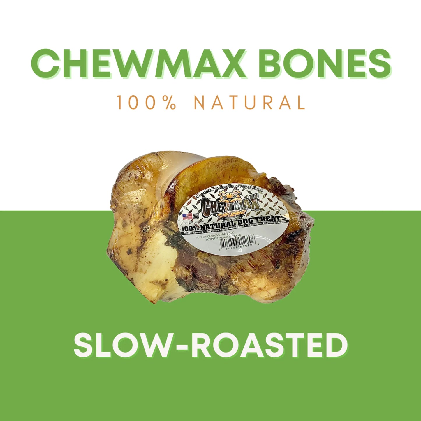 Femur Knuckle Beef Bone - Durable & Natural