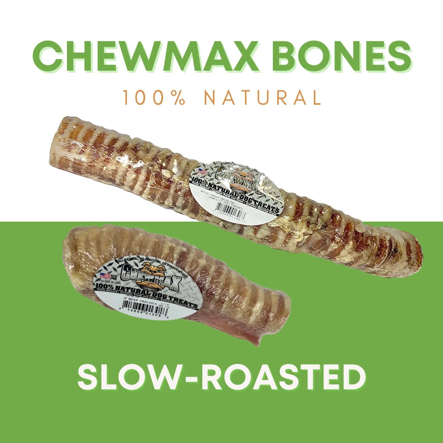 5-Count Beef Trachea Dog Chews - Nutritious and Delicious