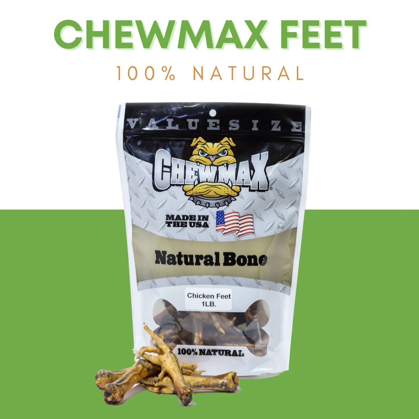 Chicken Feet Bag - High-Protein & Natural Dog Treats