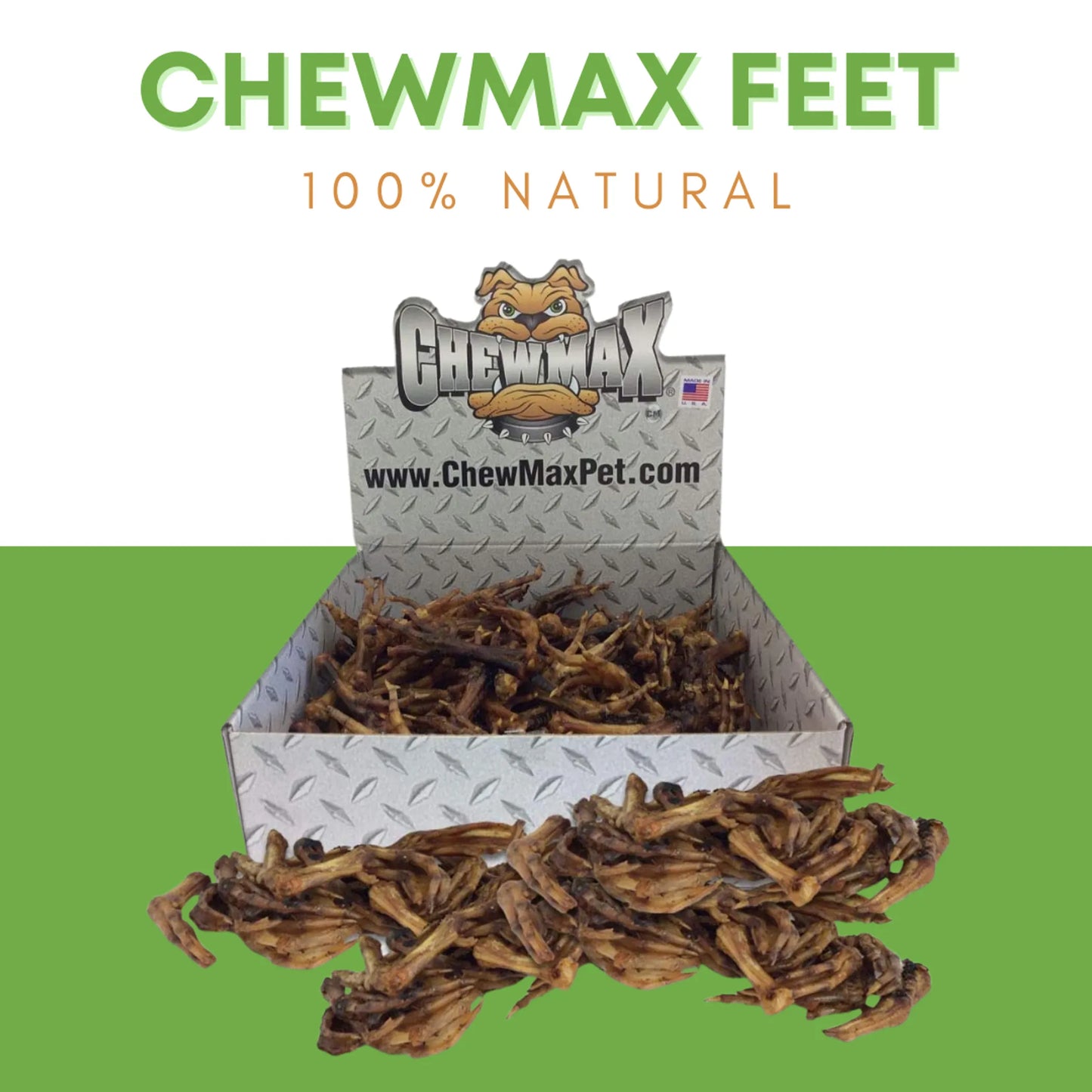 Slow-Roasted Duck Feet - 3 LBS - Natural, Nutritious, Promotes Joint Health