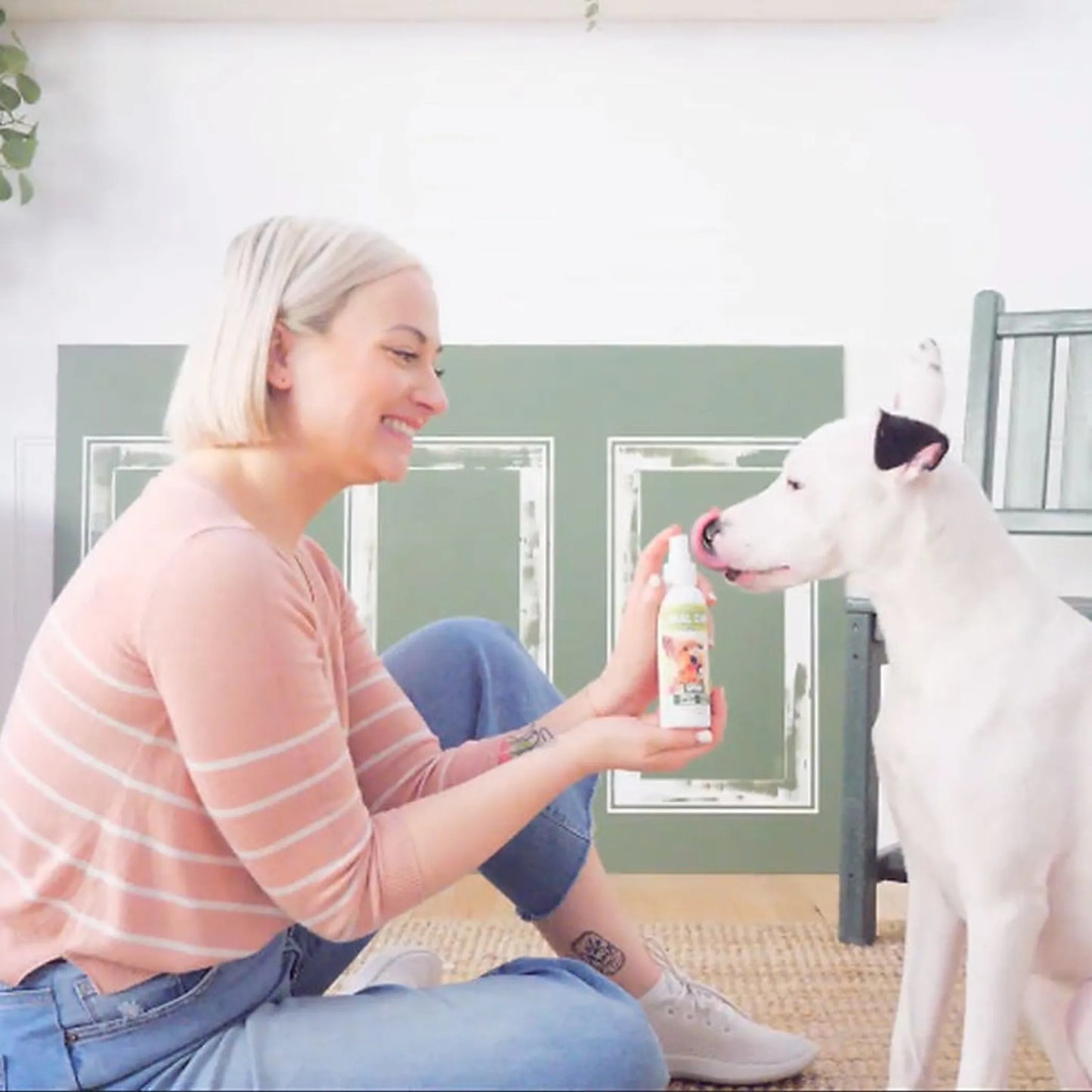 Oral Care Peppermint Spray - All-Natural Pet Dental Care