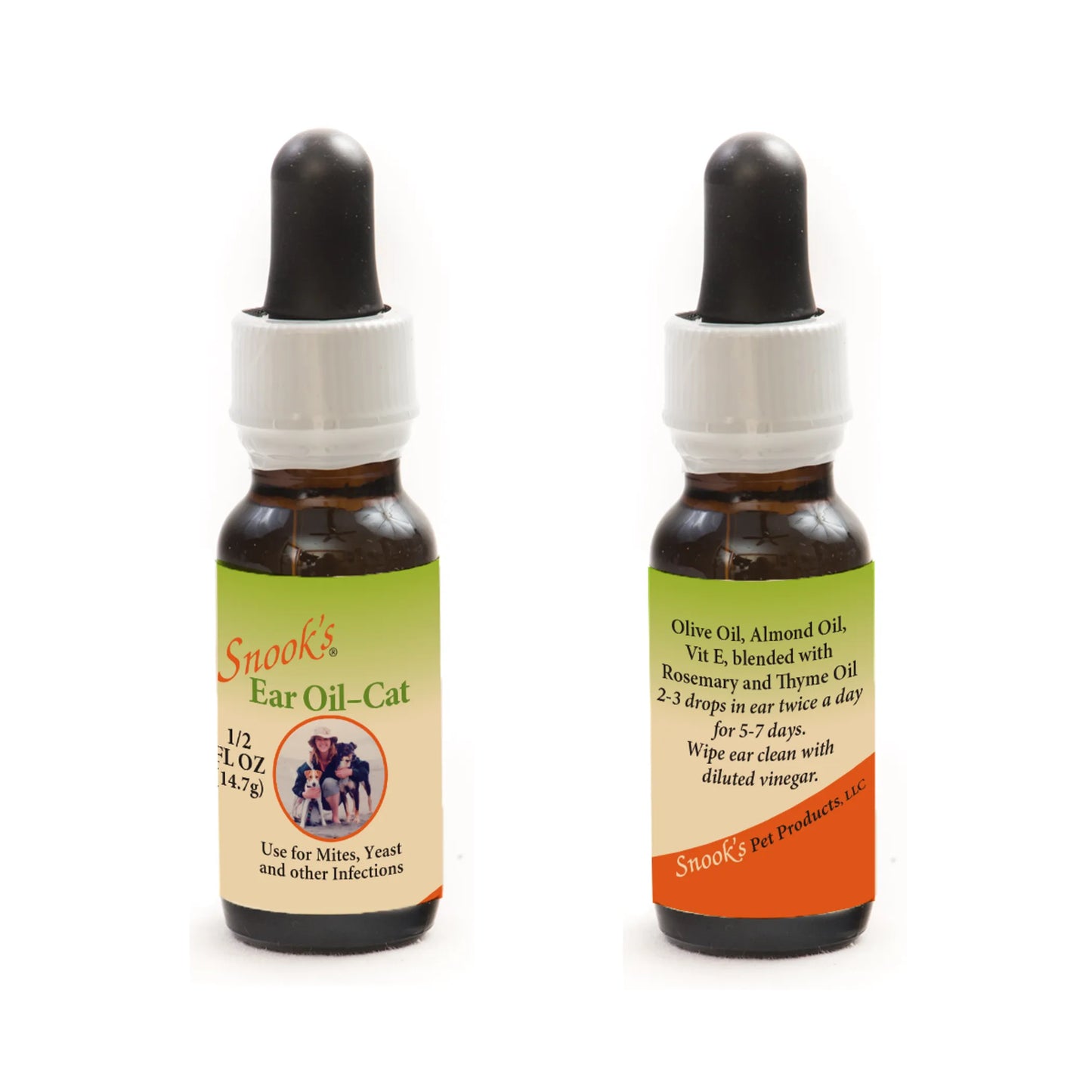 Snook's Cat Ear Oil - Natural Treatment for Ear Infections