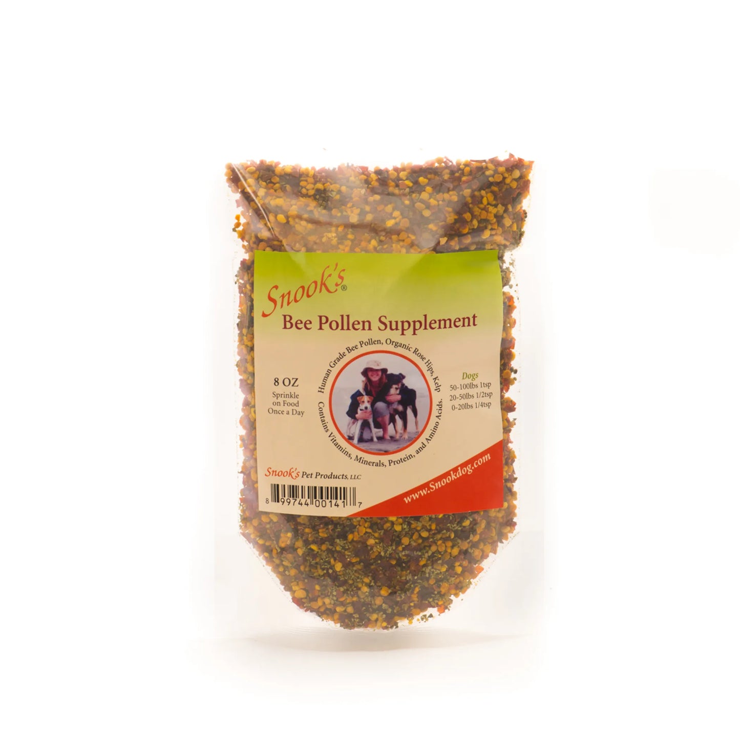 Snook's Bee Pollen Supplement - Multi-Beneficial Supplement for Pets