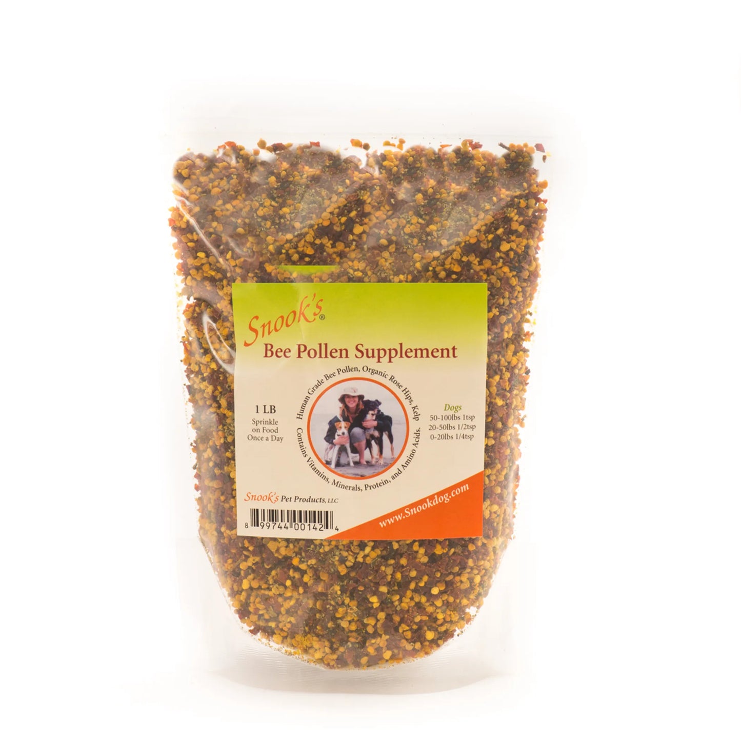 Snook's Bee Pollen Supplement - Multi-Beneficial Supplement for Pets