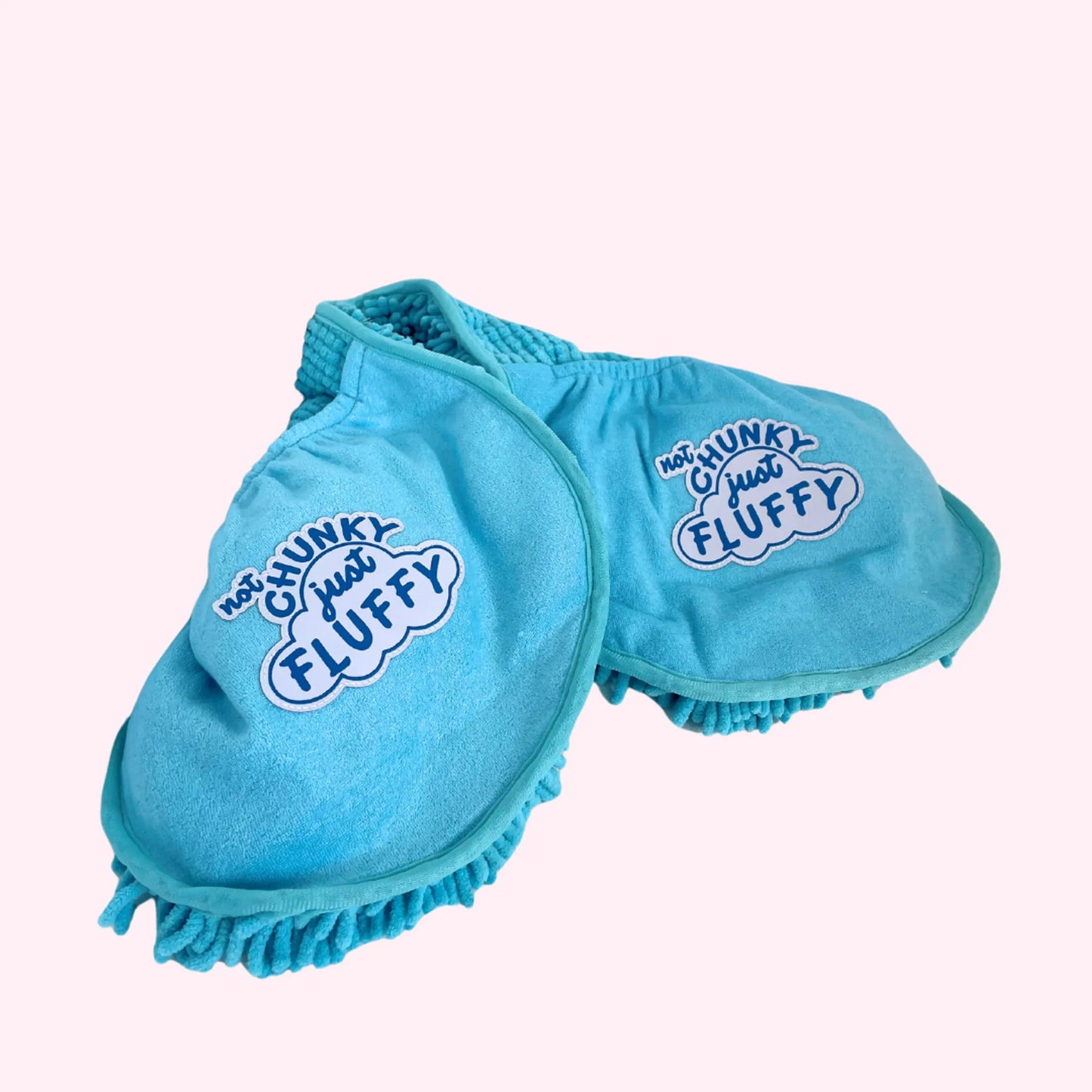 'Not Chunky Just Fluffy' Super Absorbent Dog Bath Towel