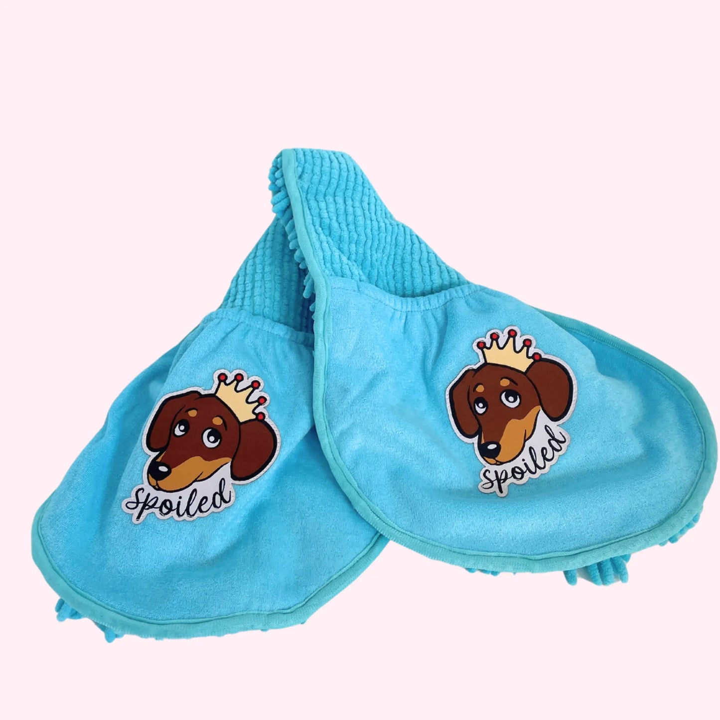 'Spoiled' Super Absorbent and Comfortable Dog Bath Towel