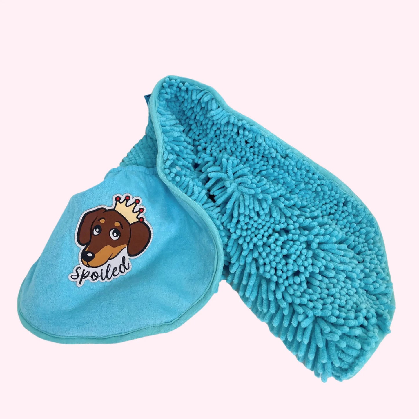 'Spoiled' Super Absorbent and Comfortable Dog Bath Towel