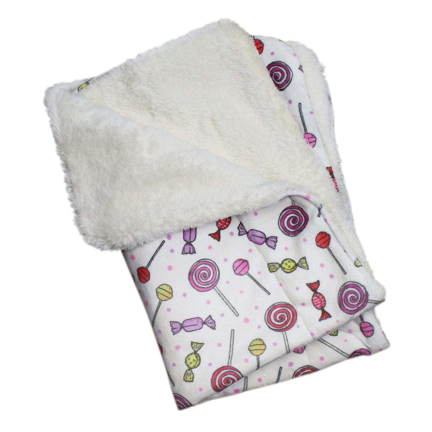 Ultra Soft Minky Sweet Candies Pet Blanket - Plush Comfort