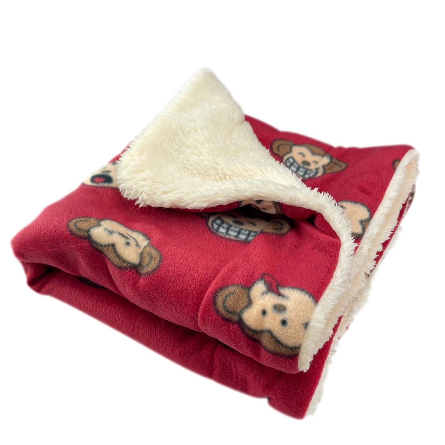 Silly Monkey Ultra-Plush Blanket - Soft, Warm Cover for Pets