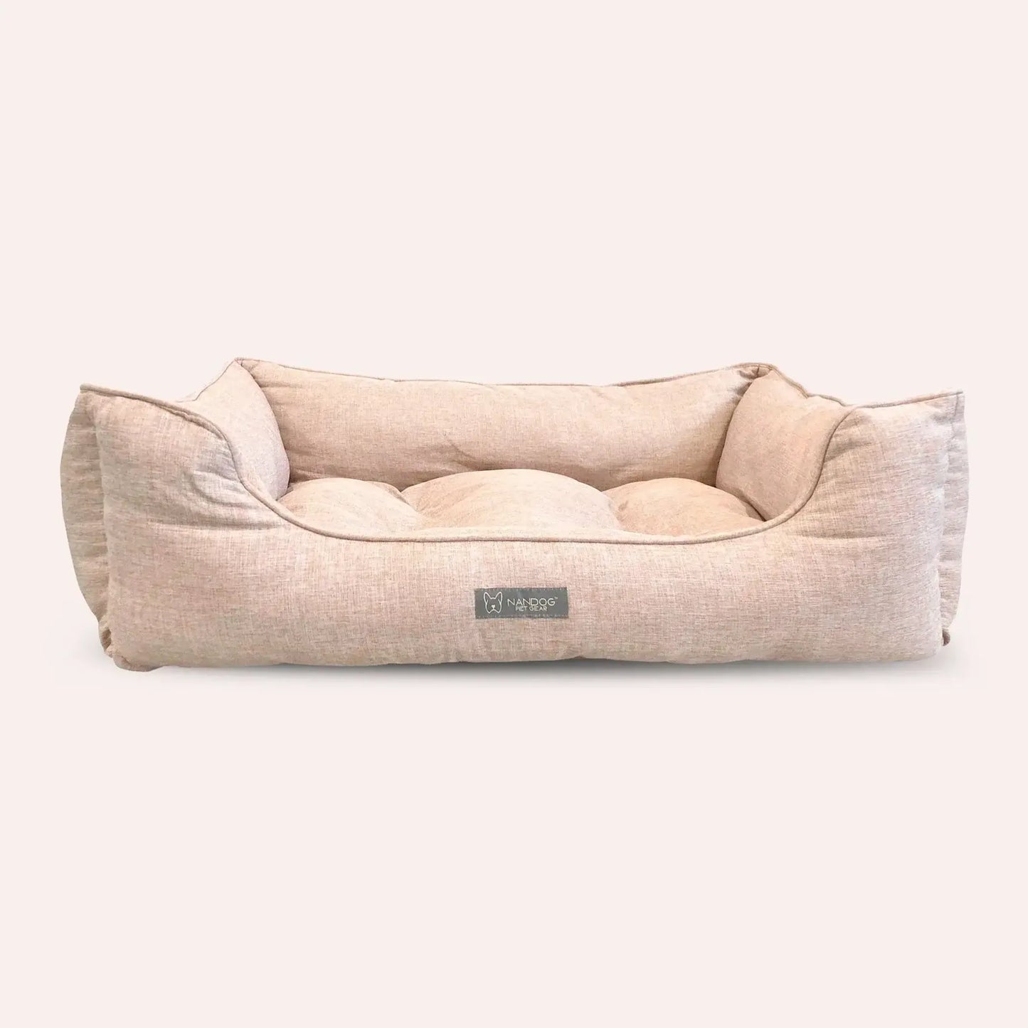 NANDOG Poplin Large Reversible Dog Bed - Sophisticated & Comfortable