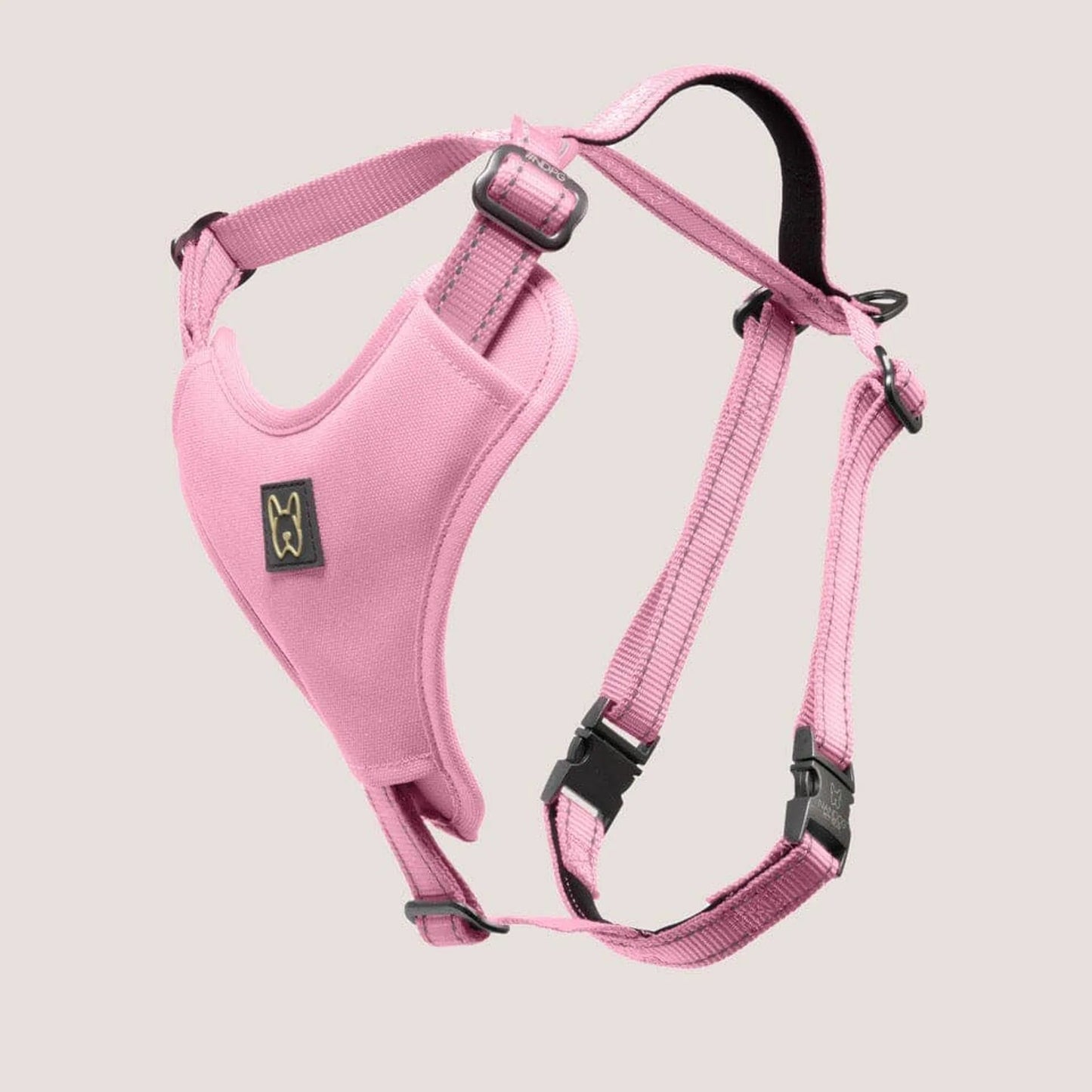 NANDOG Neoprene Sport Dog Harness in Gray - Durable and Comfortable Pet Accessory