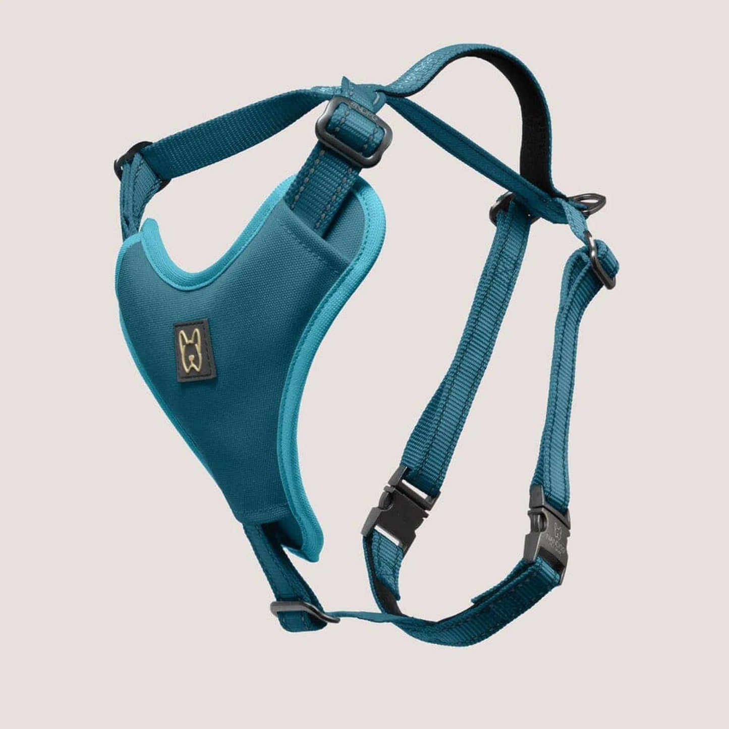 NANDOG Neoprene Sport Dog Harness in Gray - Durable and Comfortable Pet Accessory