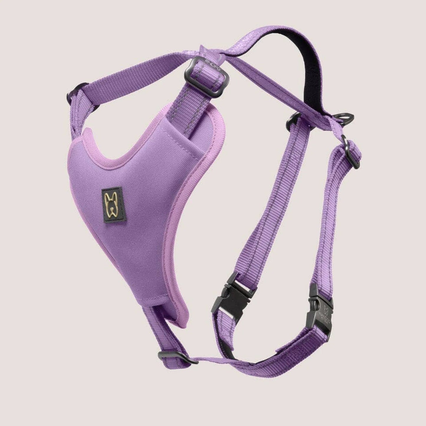 NANDOG Neoprene Sport Dog Harness in Gray - Durable and Comfortable Pet Accessory