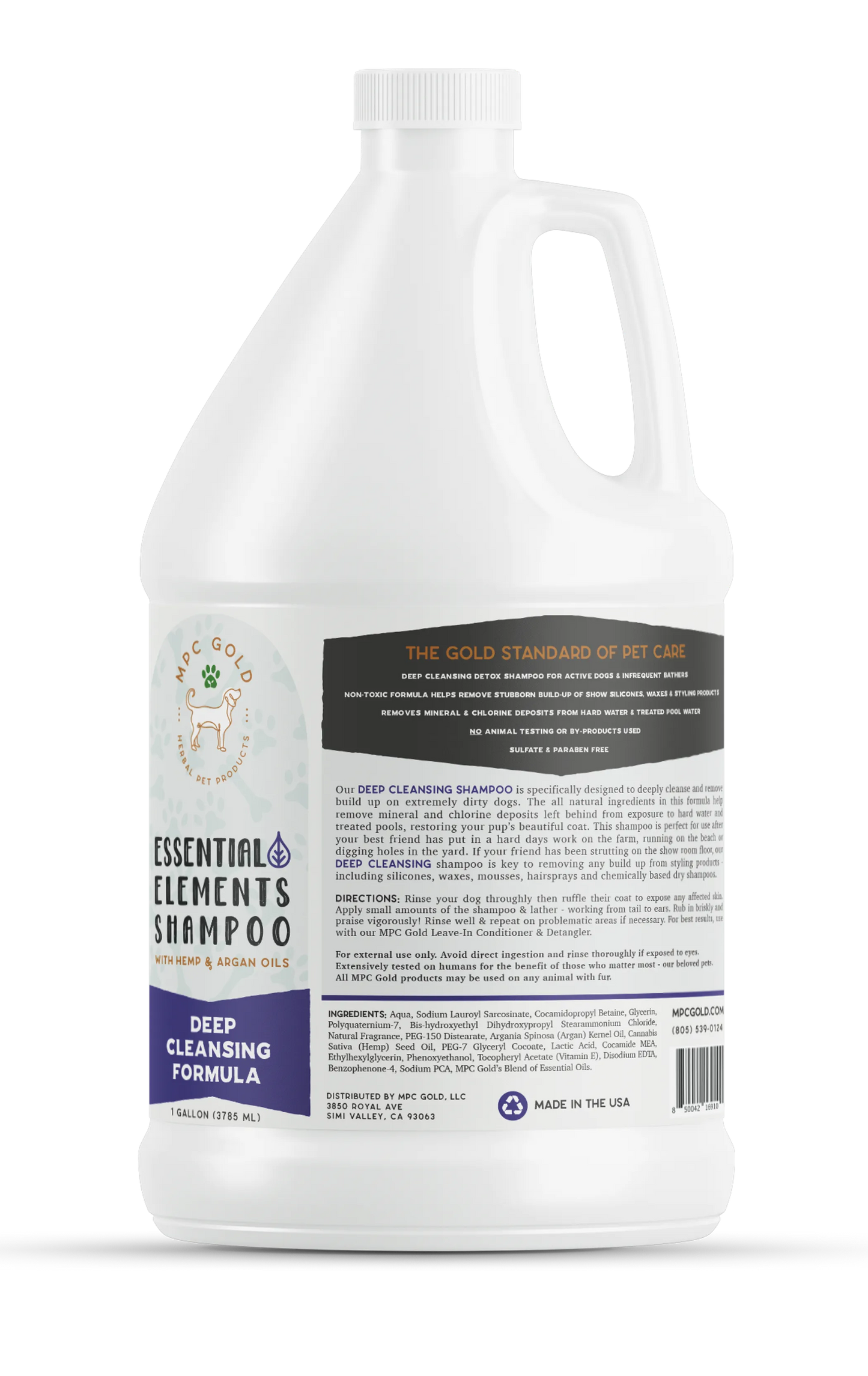 Deep Cleansing Formula - Natural Shampoo for Dogs