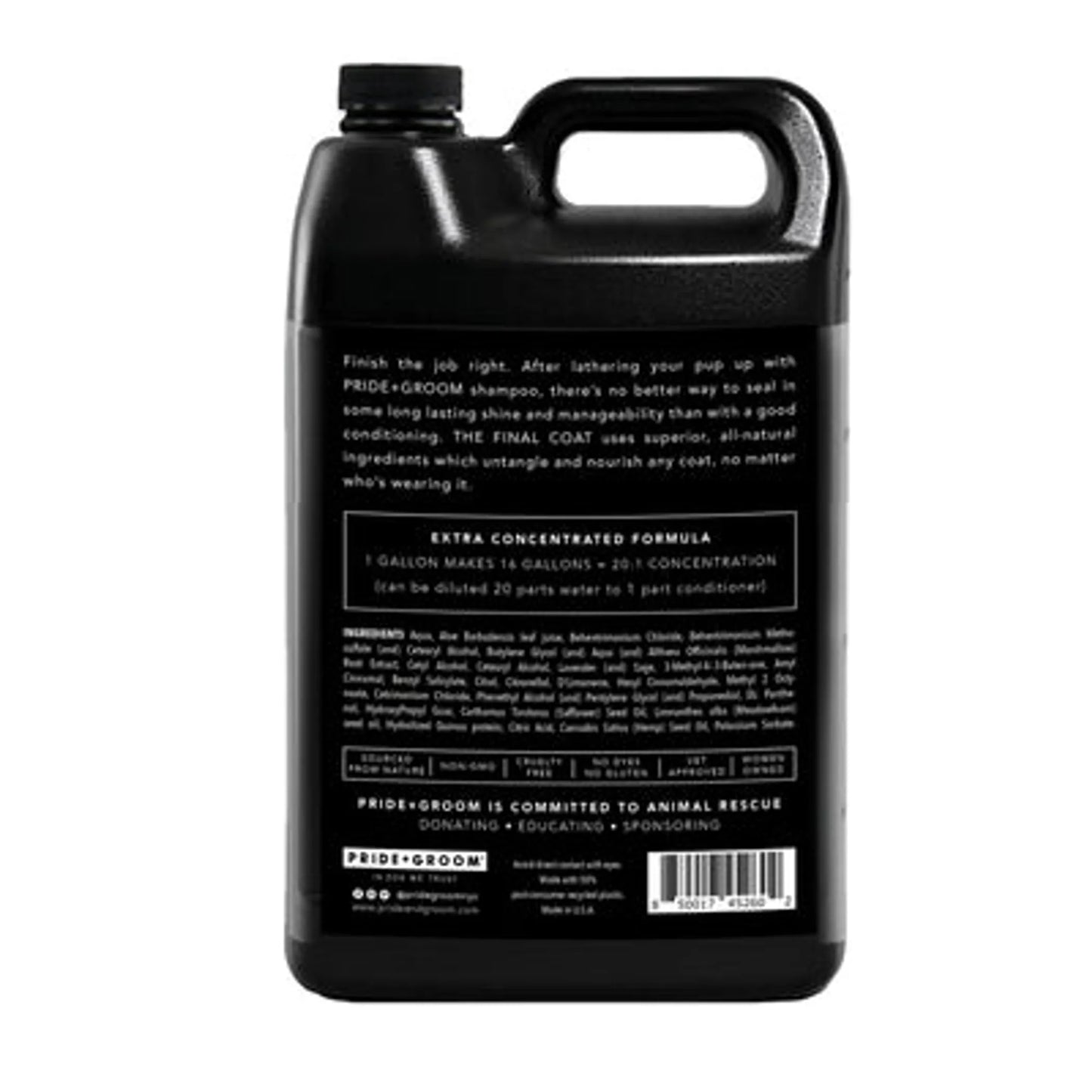 The Final Coat Dog Shampoo Conditioner - All-Natural Pet Care