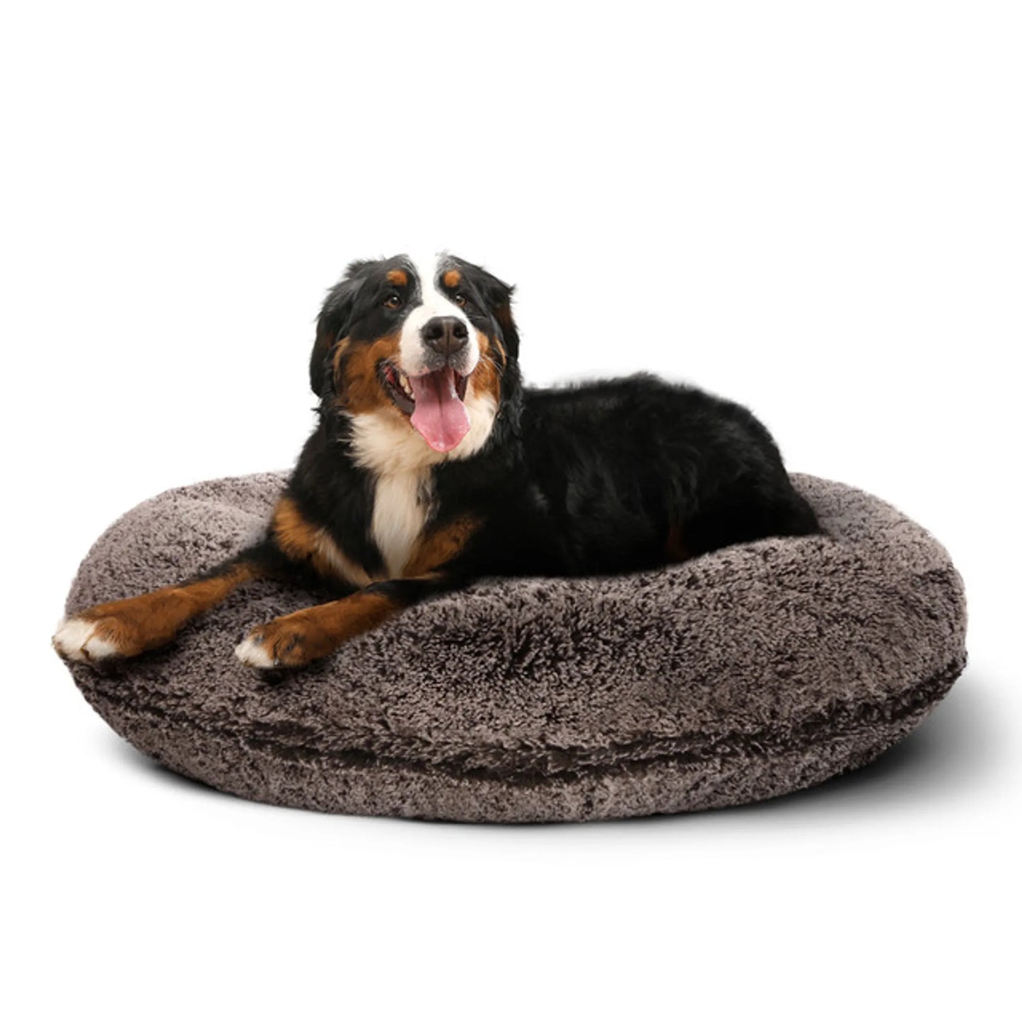 Plush Bagel Dog Bed - Ultimate Sleeping Comfort