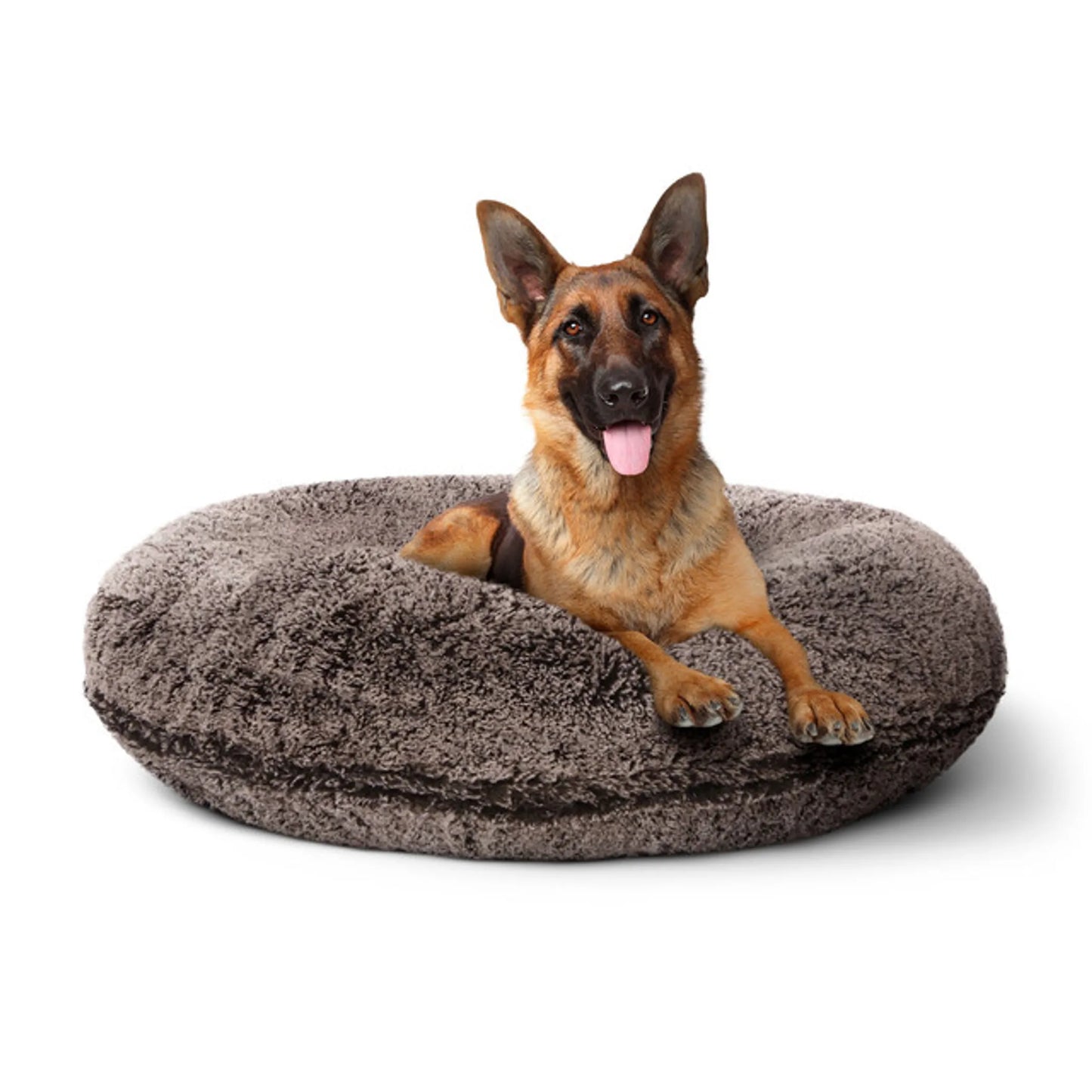 Plush Bagel Dog Bed - Ultimate Sleeping Comfort