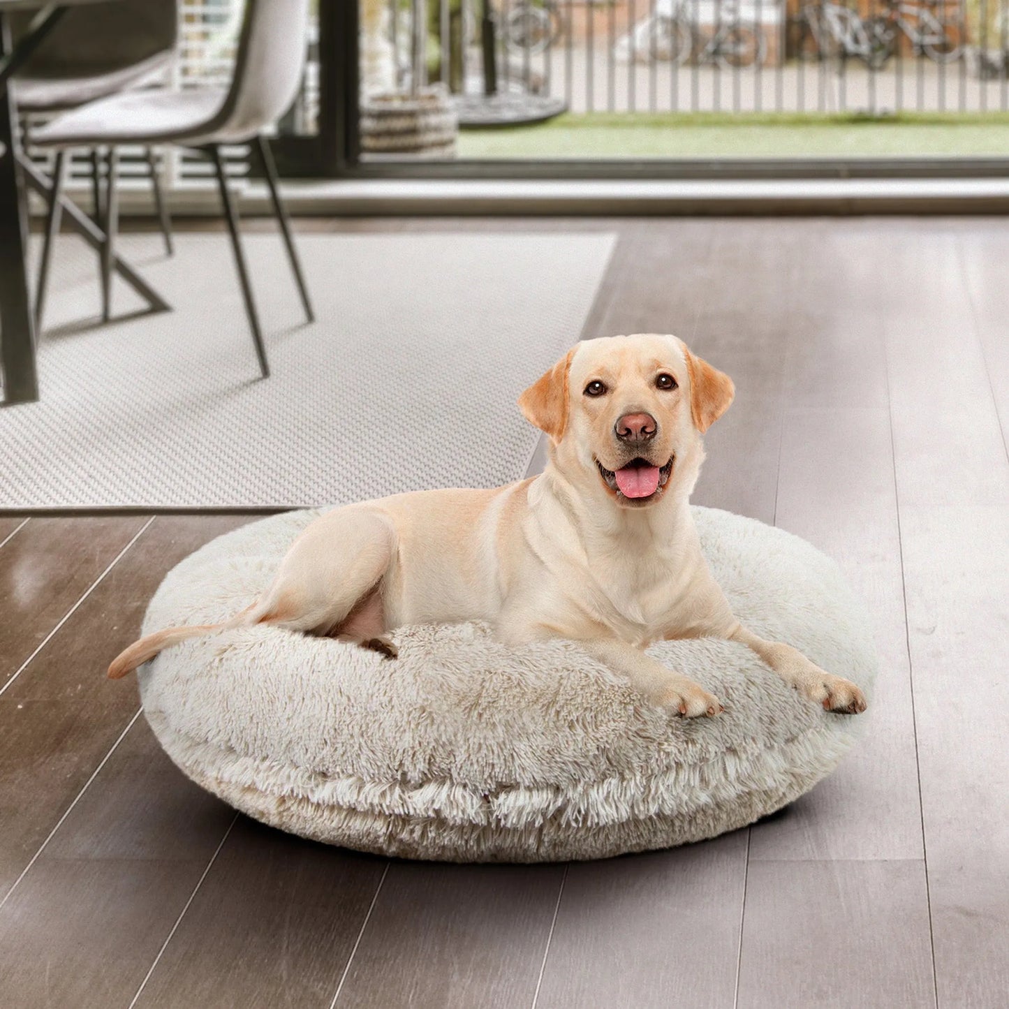 Plush Bagel Dog Bed - Ultimate Sleeping Comfort