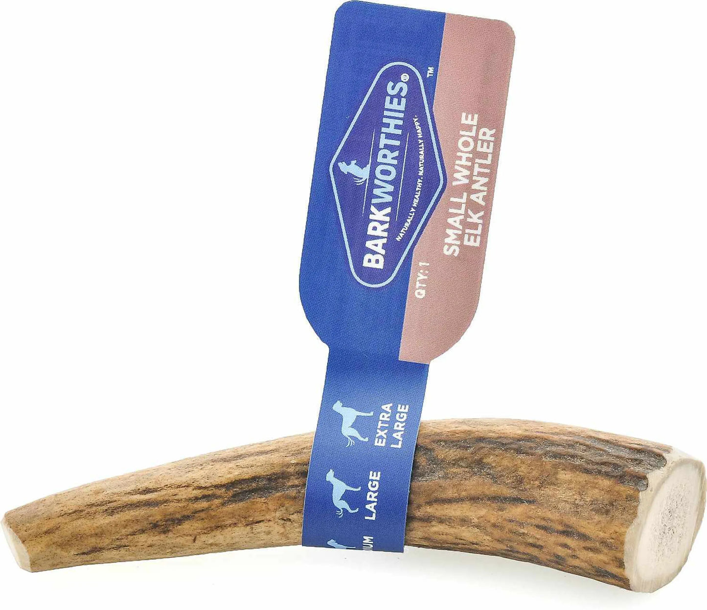 Barkworthies Whole Elk Antler - Durable & All-natural