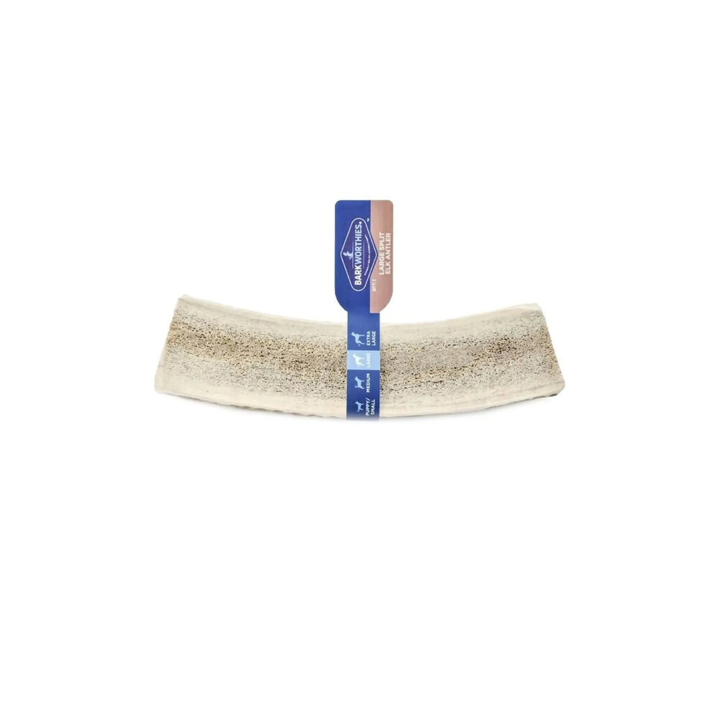 Barkworthies Split Elk Antler - Premium & Long-lasting