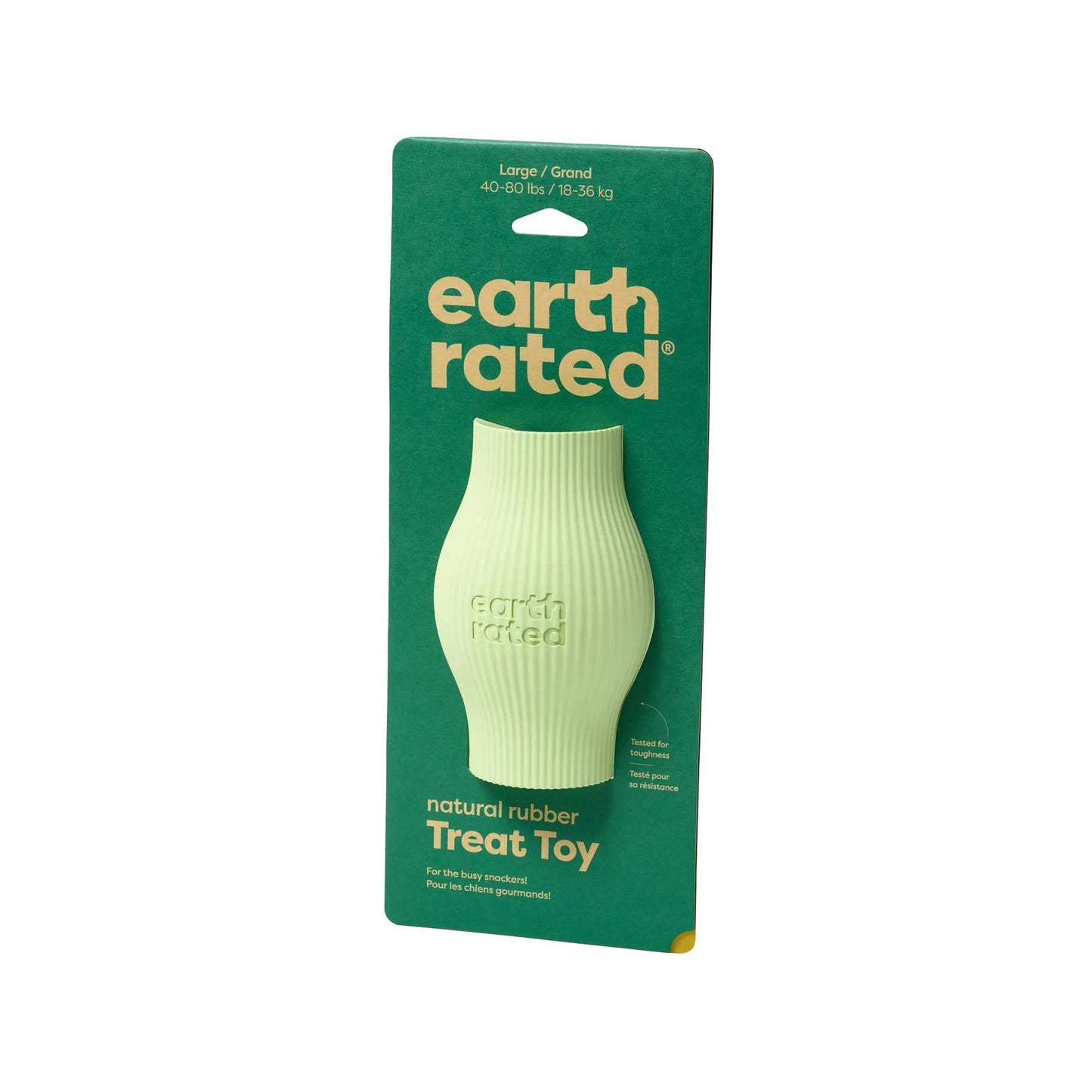 Rubber Treat Dispenser Dog Toy - Interactive and Fun